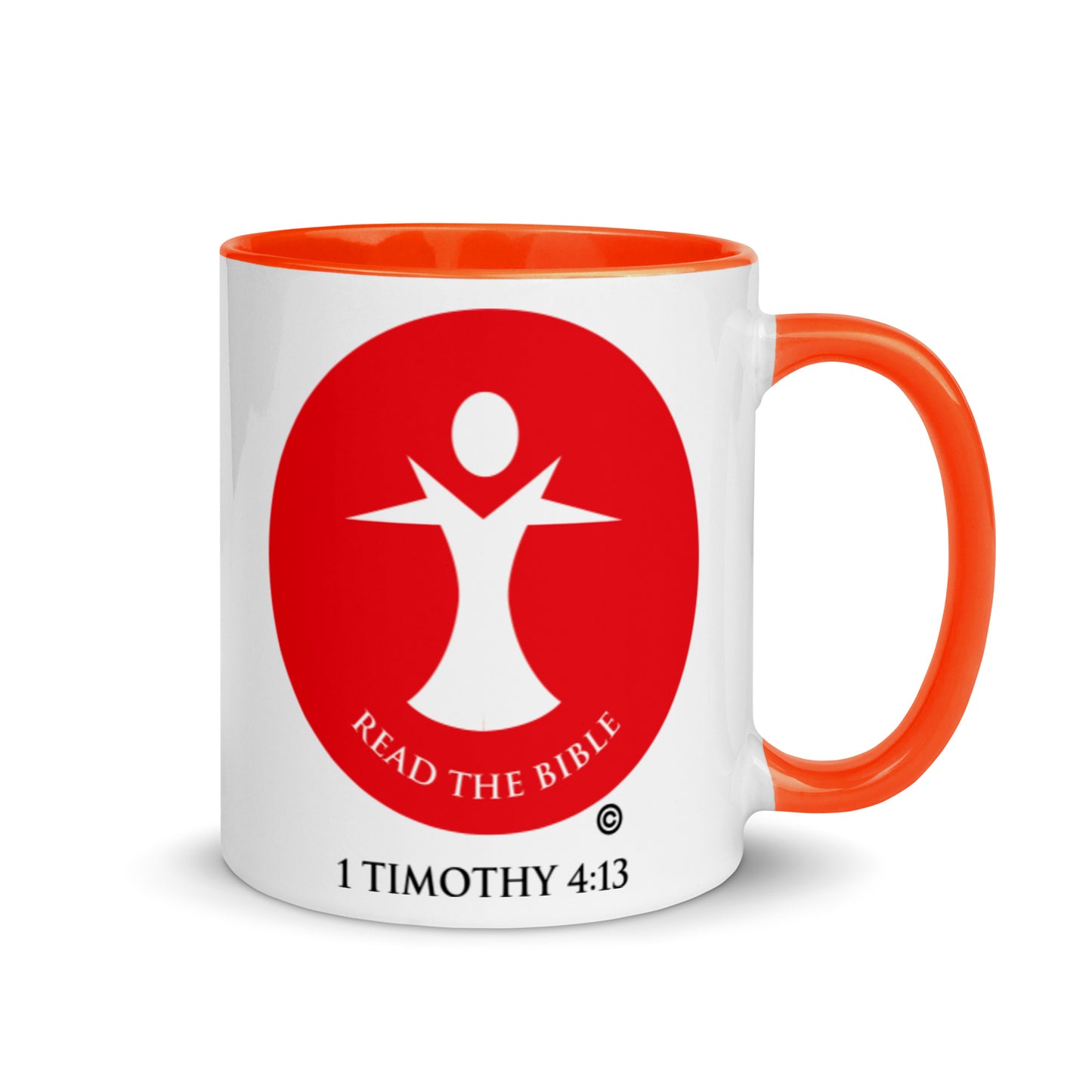 Read the Bible Mug with Color Inside