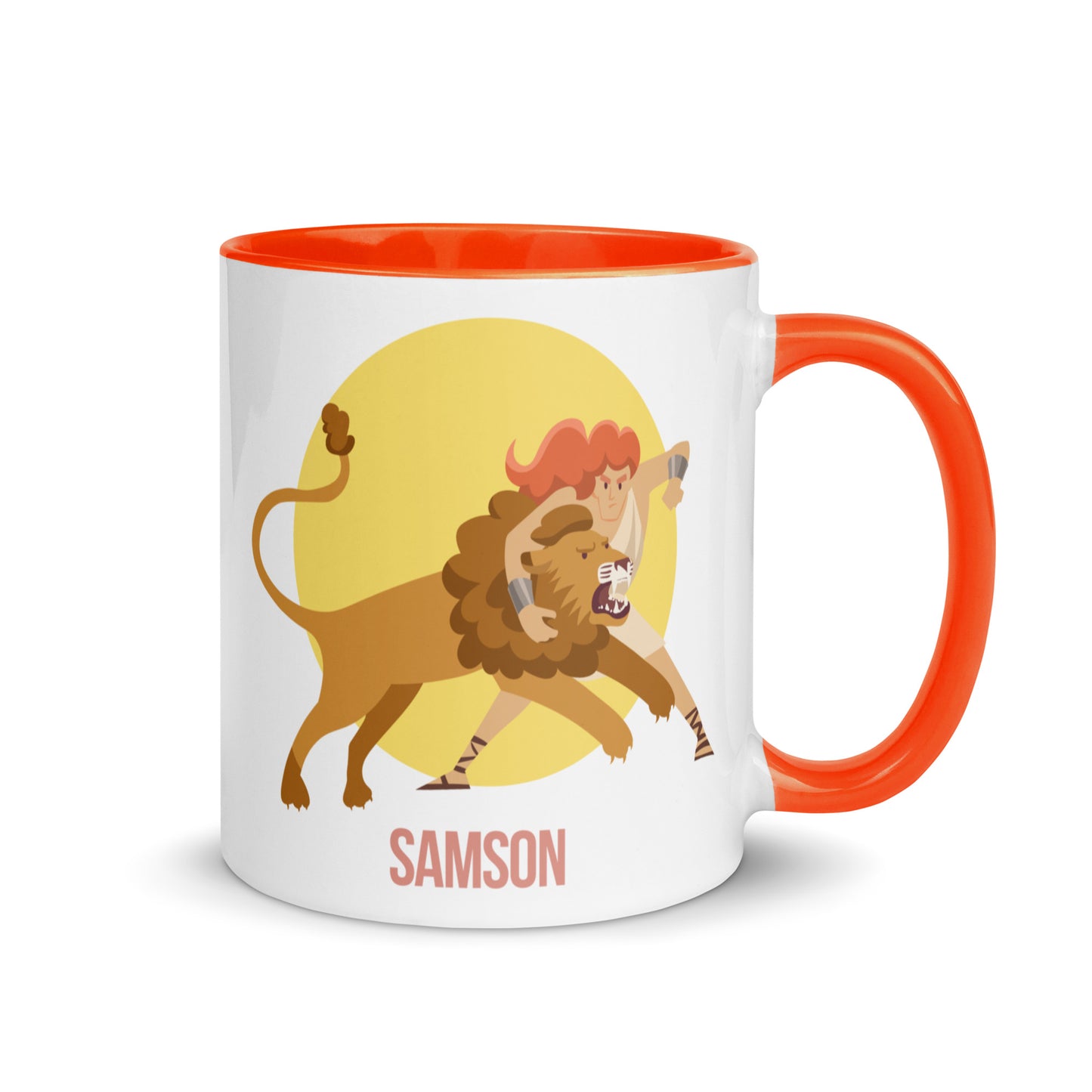 Samson Mug with Color Inside