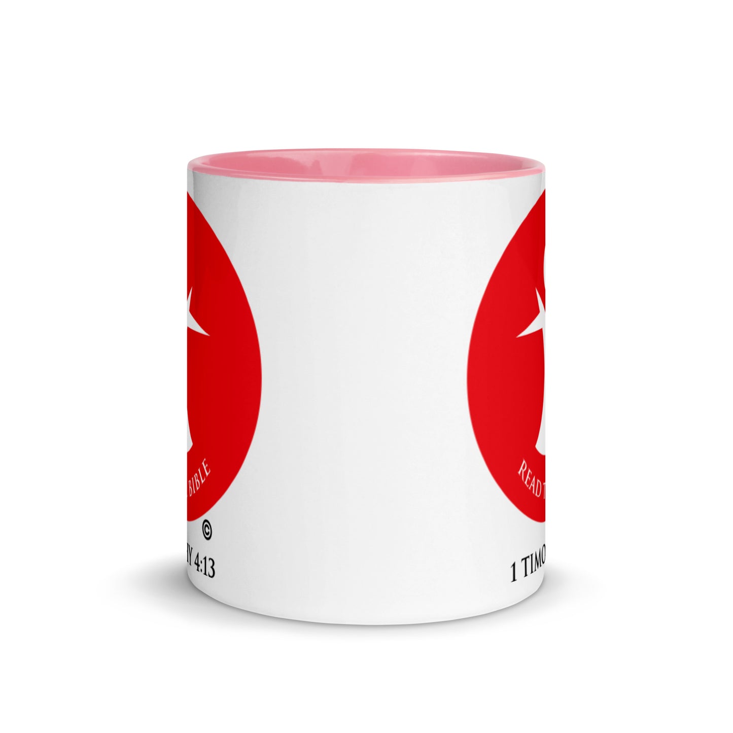 Read the Bible Mug with Color Inside