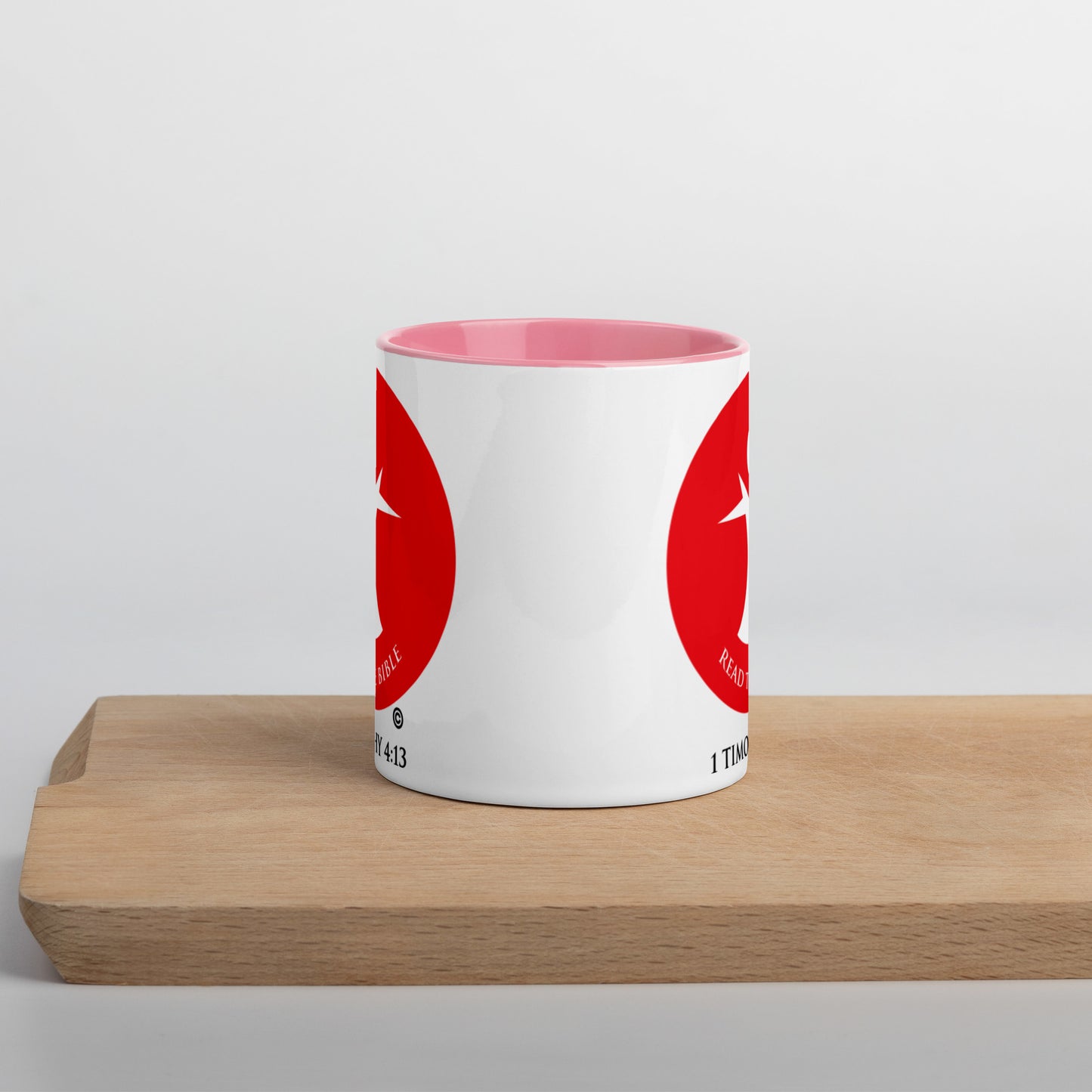 Read the Bible Mug with Color Inside