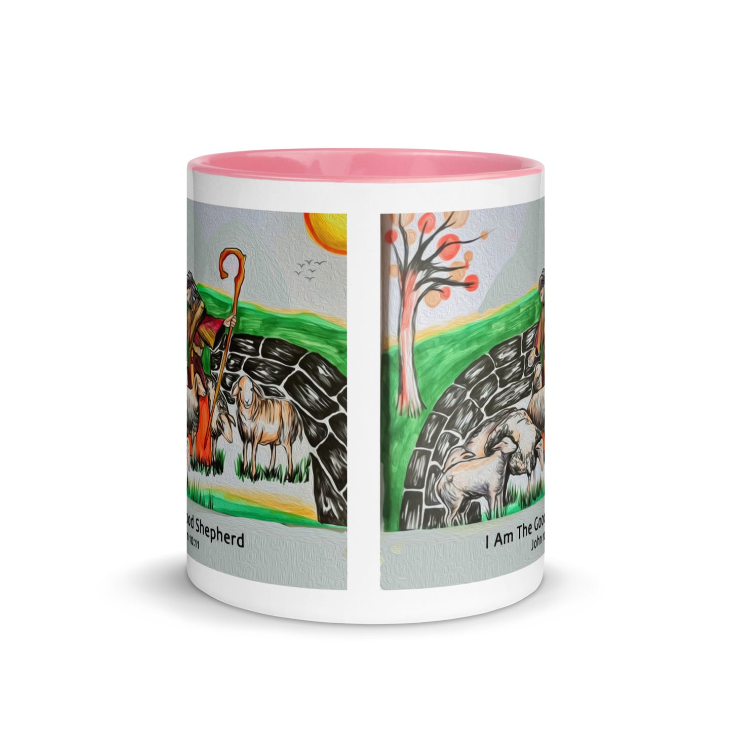 Good Shepherd Mug with Color Inside