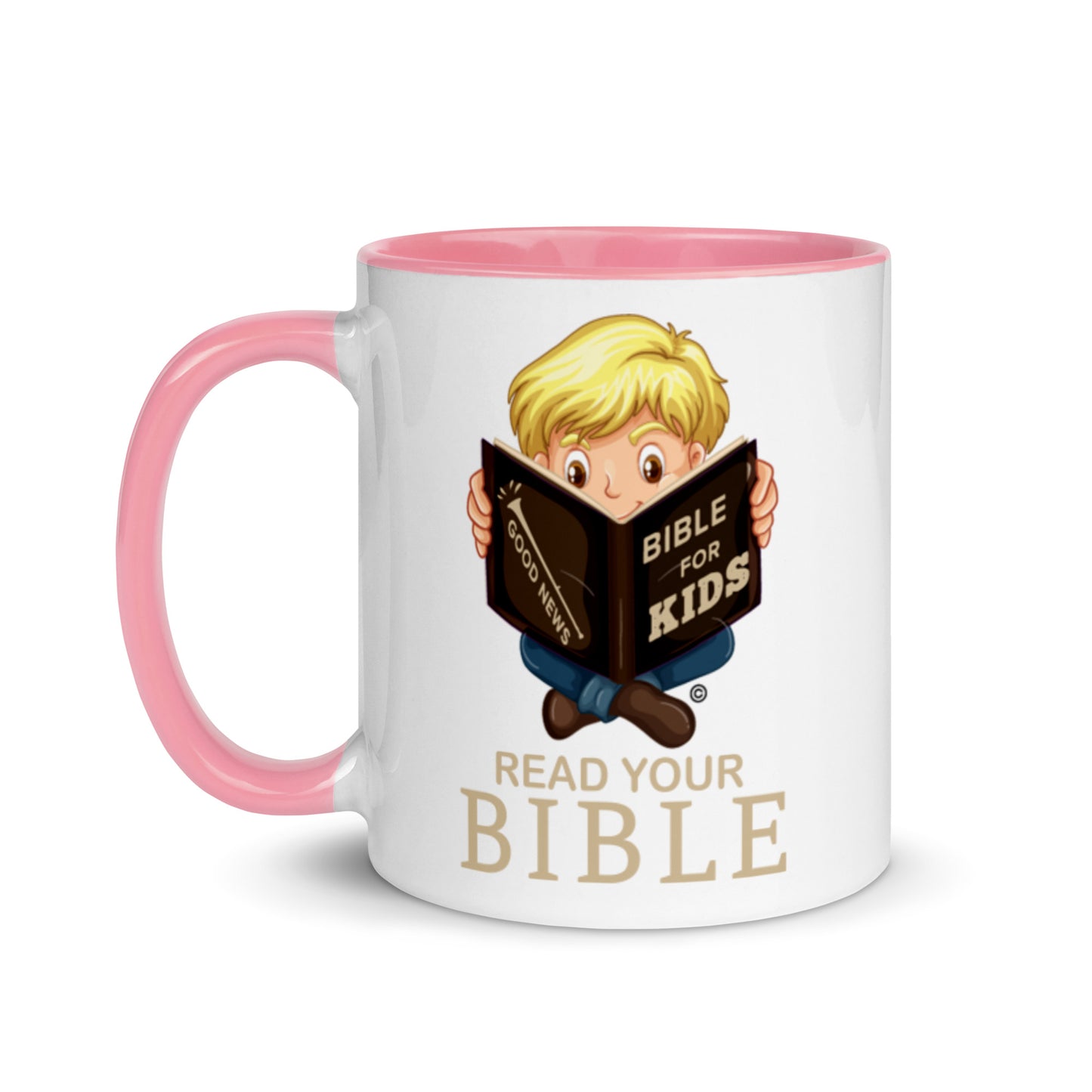 Read Your Bible Mug with Color Inside