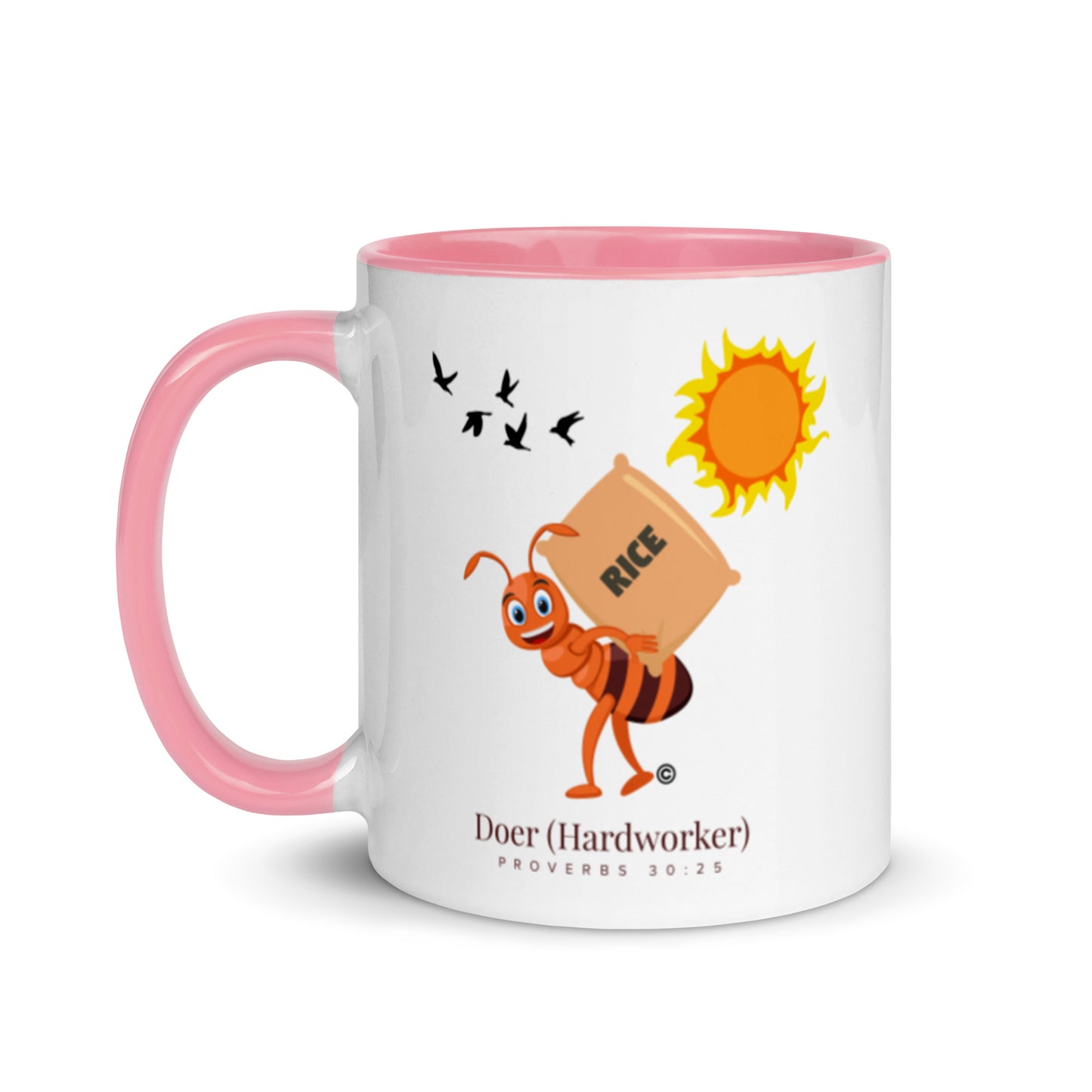 Doer Mug with Color Inside