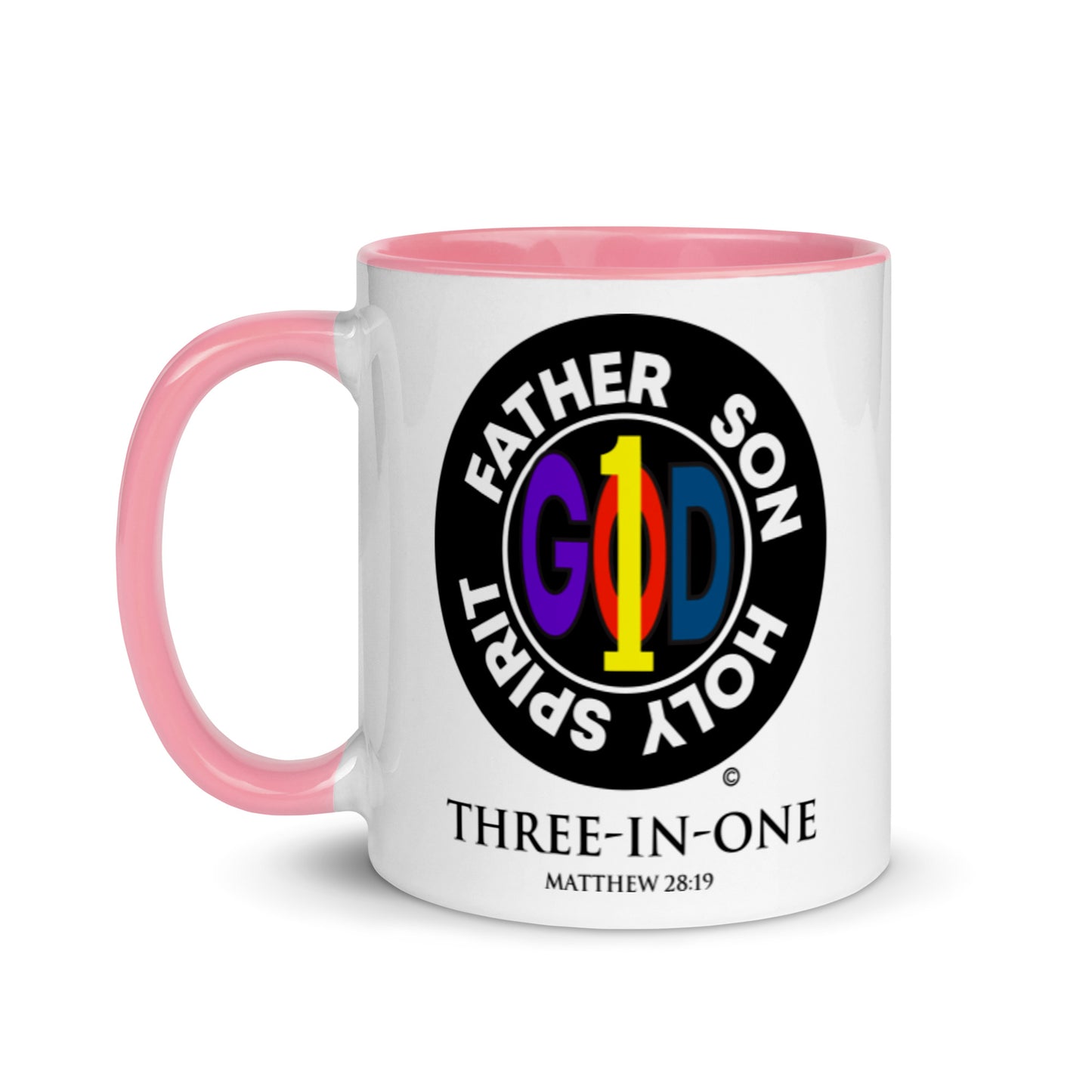 Three-in-One Mug with Color Inside