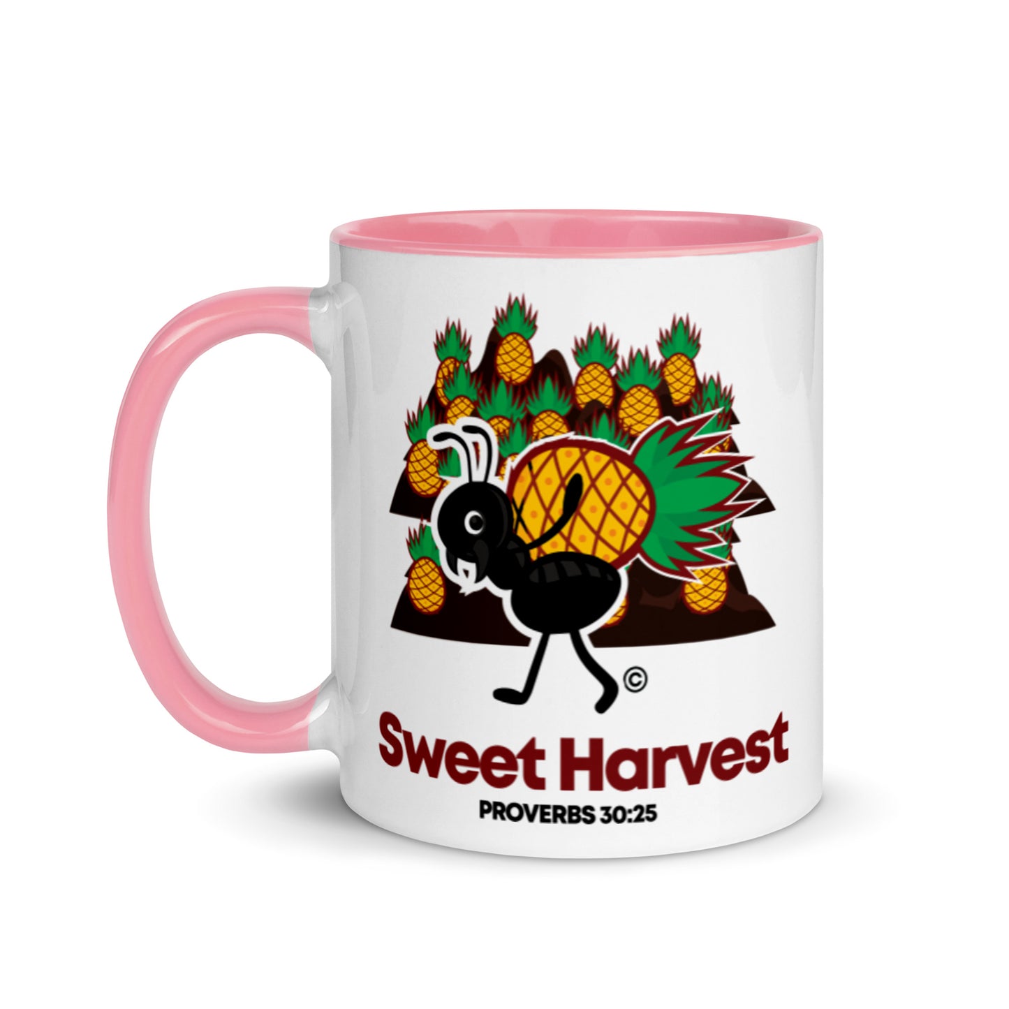Sweet Harvest Mug with Color Inside