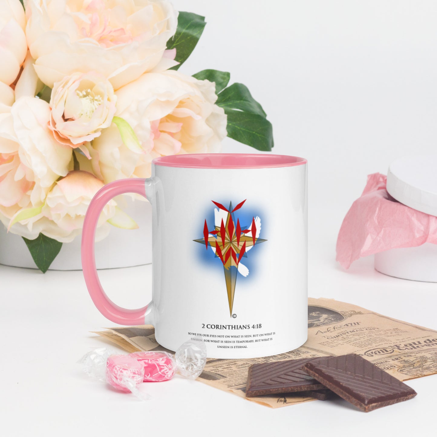 I Am Mug with Color Inside