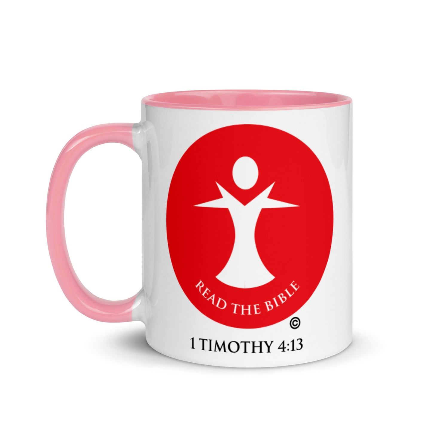 Read the Bible Mug with Color Inside