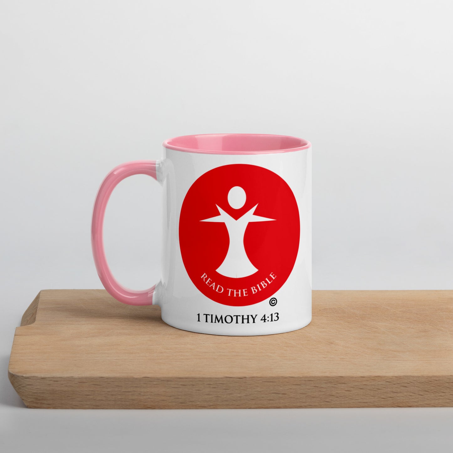 Read the Bible Mug with Color Inside
