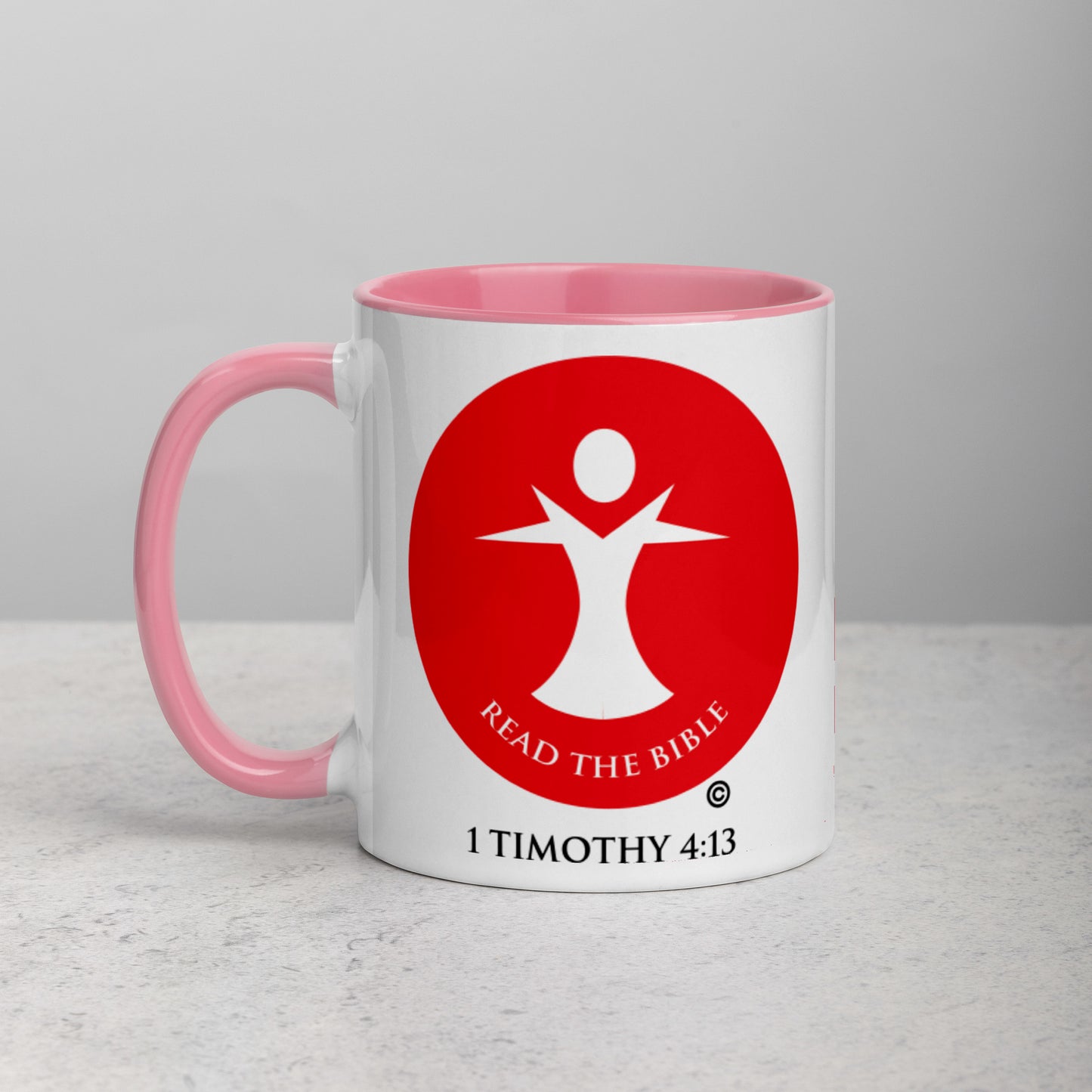 Read the Bible Mug with Color Inside