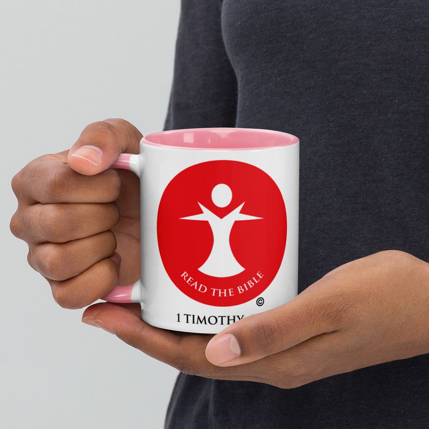 Read the Bible Mug with Color Inside