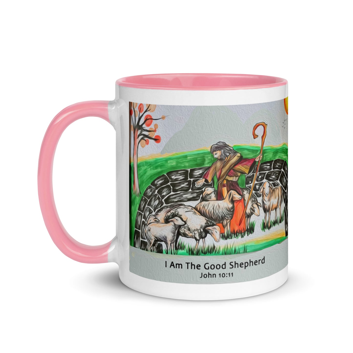 Good Shepherd Mug with Color Inside