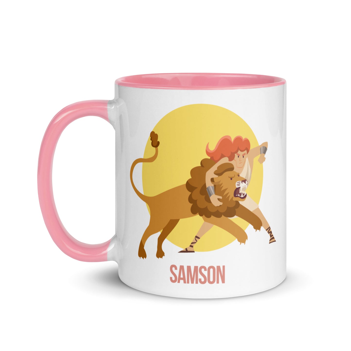 Samson Mug with Color Inside