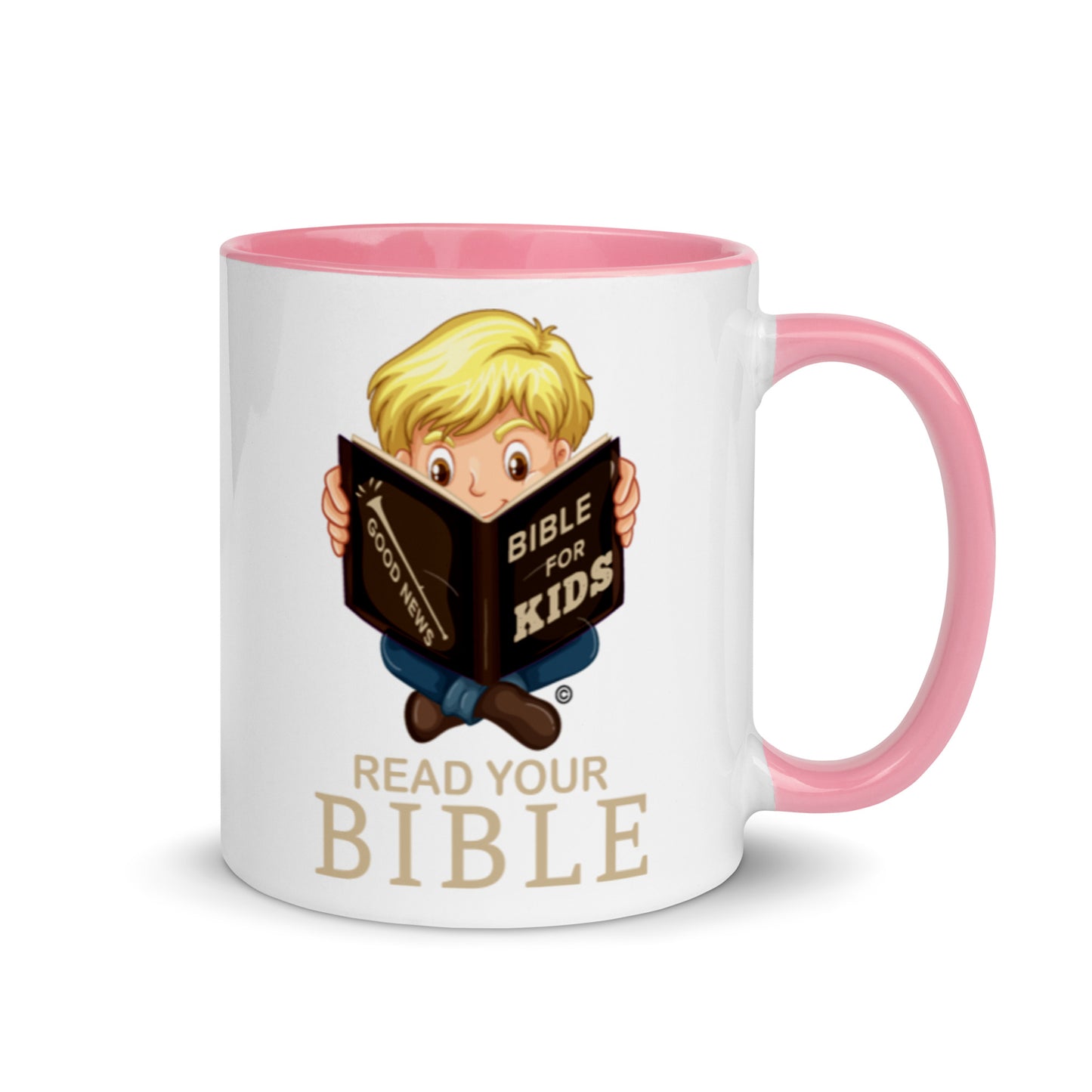 Read Your Bible Mug with Color Inside