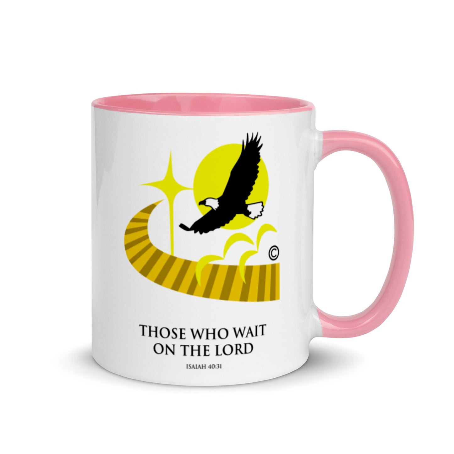 Those Who on the Lord Mug with Color Inside
