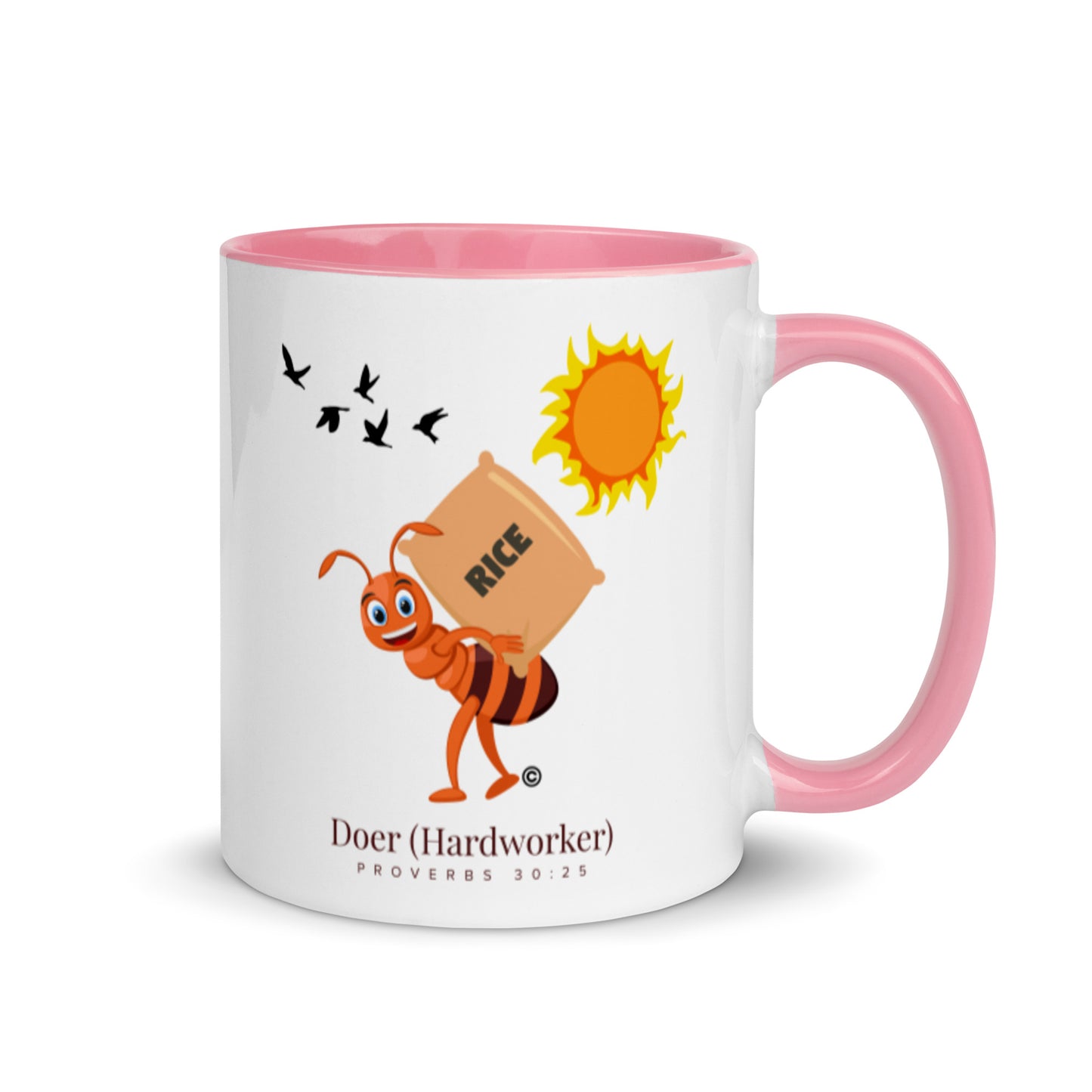 Doer Mug with Color Inside