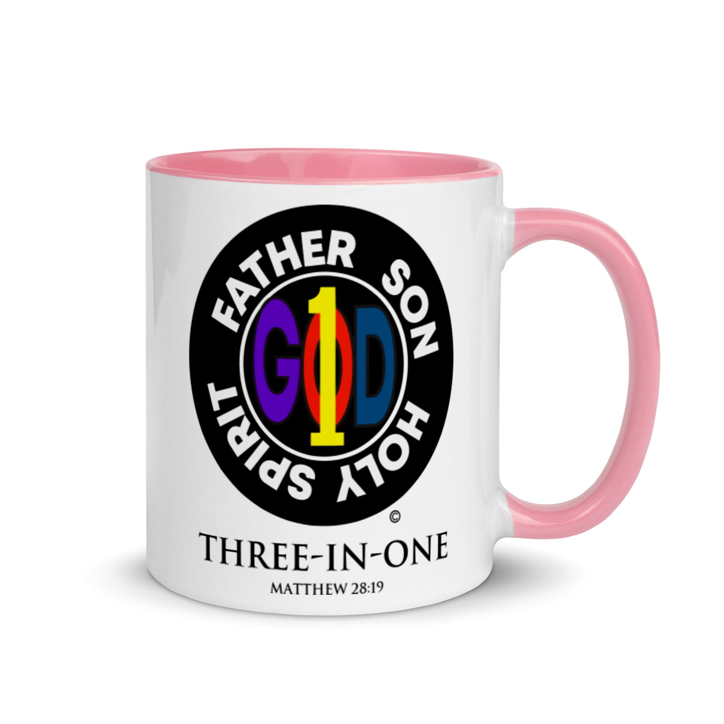 Three-in-One Mug with Color Inside