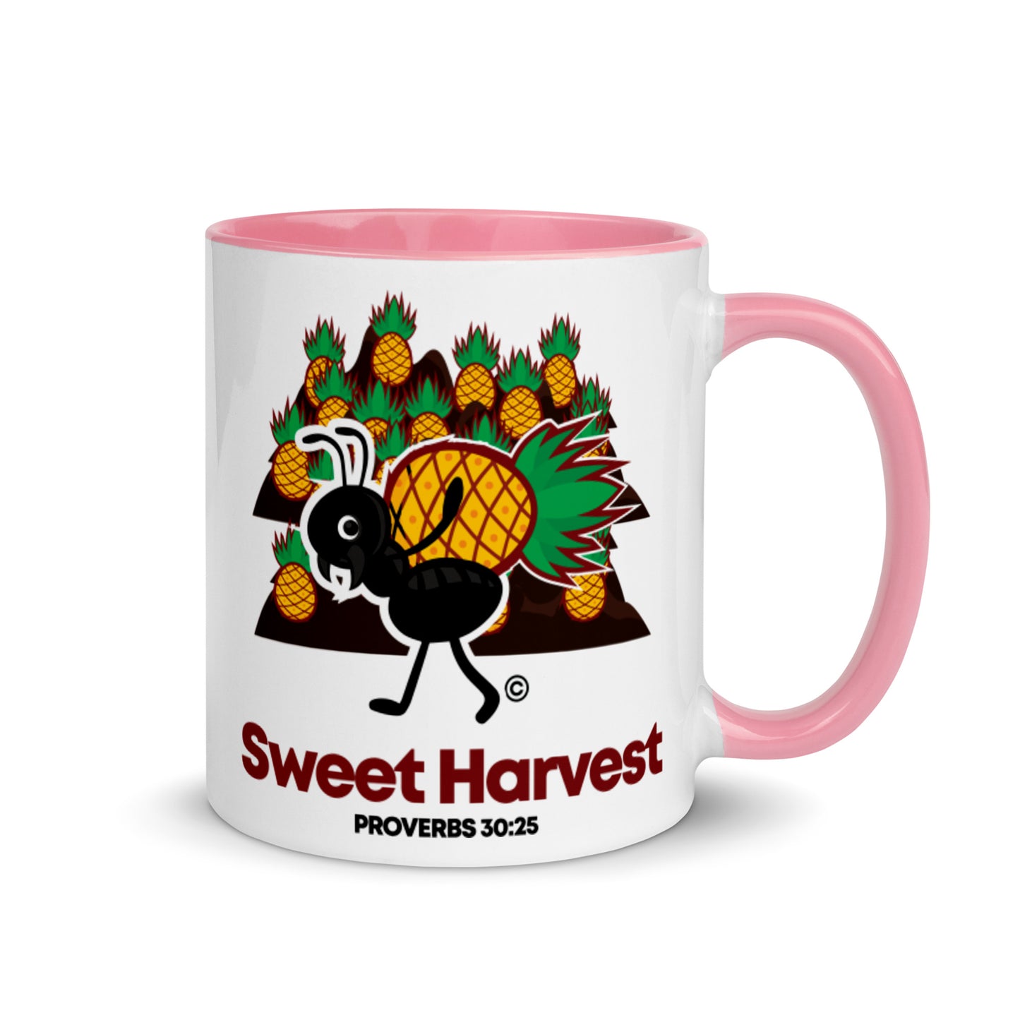 Sweet Harvest Mug with Color Inside