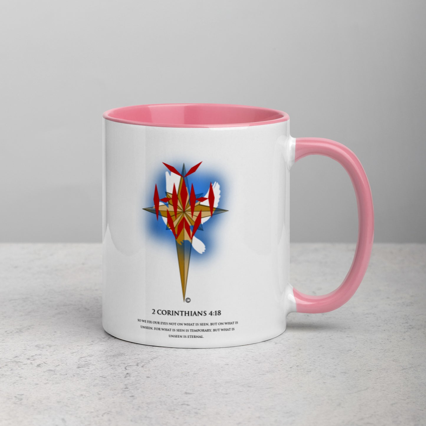 I Am Mug with Color Inside