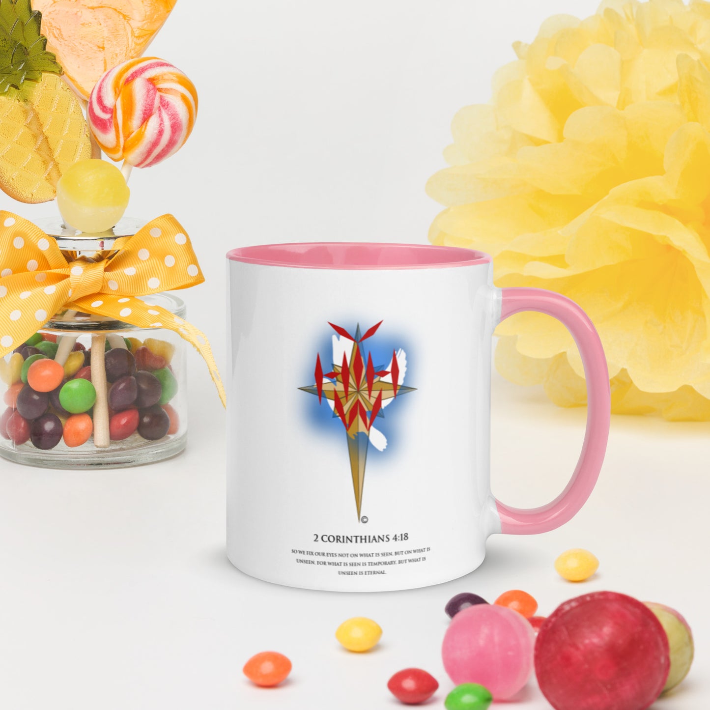 I Am Mug with Color Inside