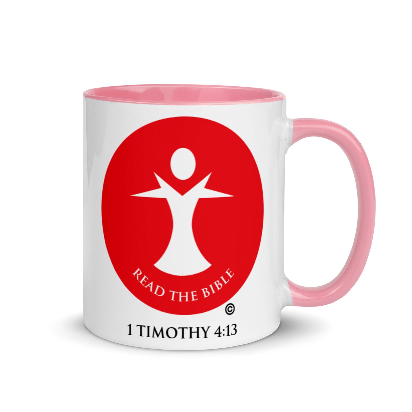 Read the Bible Mug with Color Inside