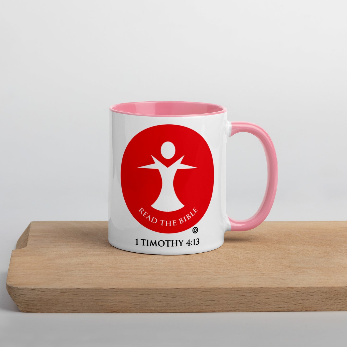 Read the Bible Mug with Color Inside