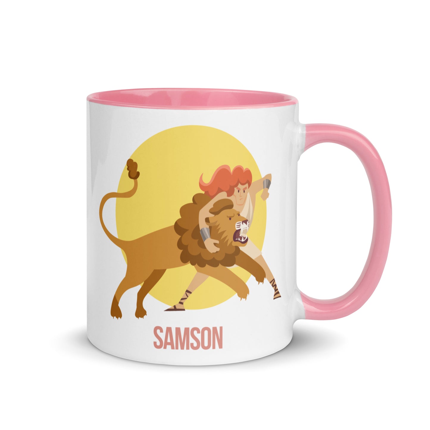 Samson Mug with Color Inside