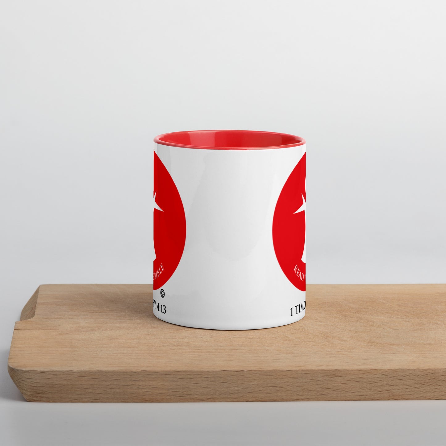 Read the Bible Mug with Color Inside