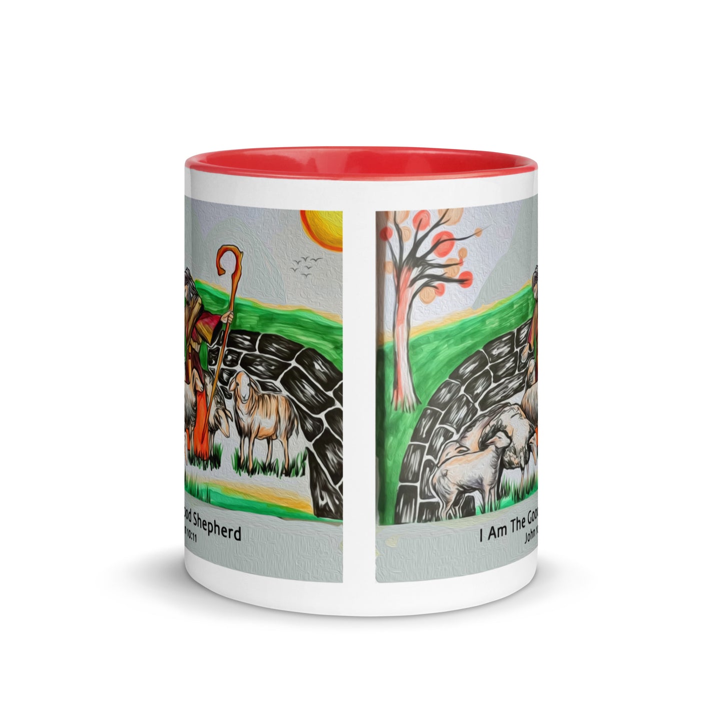 Good Shepherd Mug with Color Inside