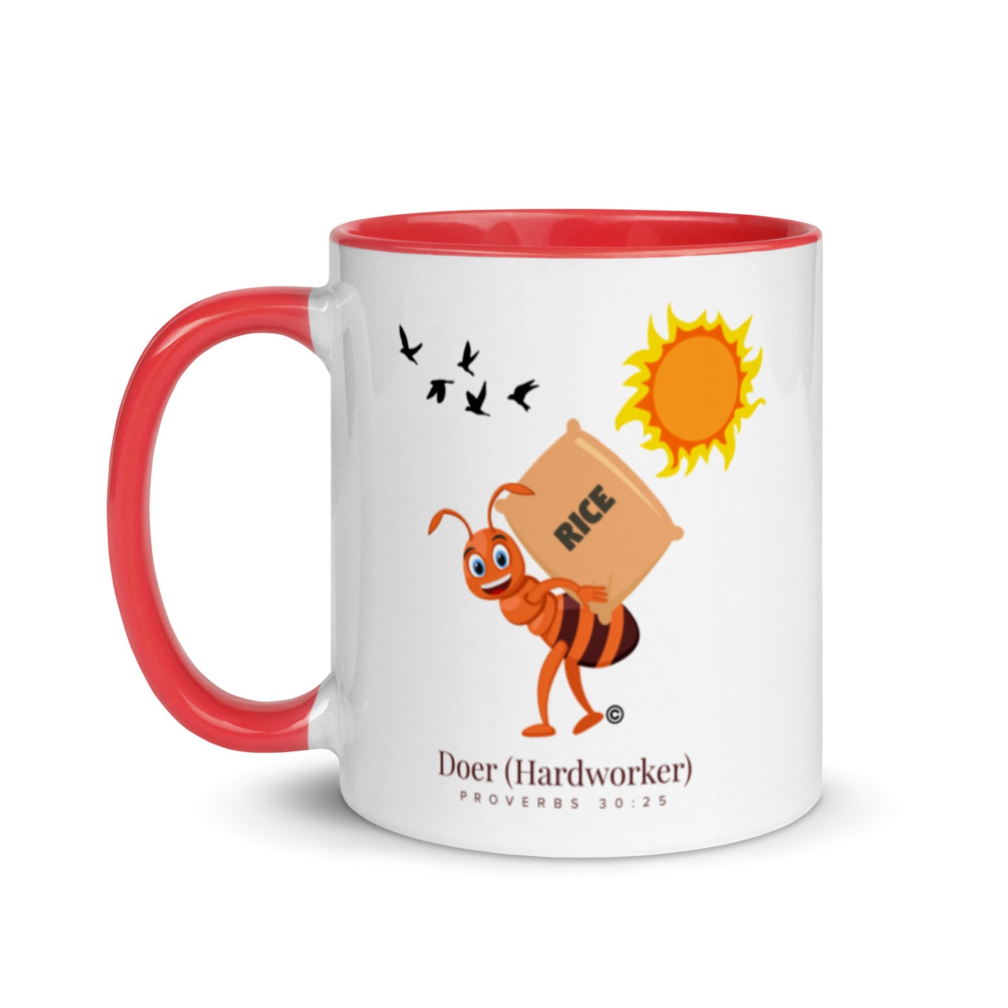 Doer Mug with Color Inside