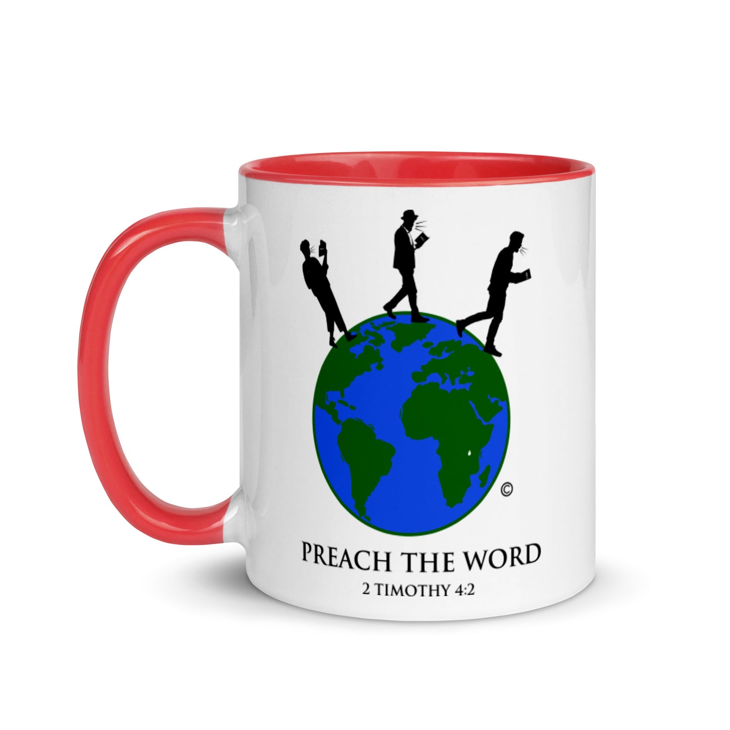 Preach the Word Mug with Color Inside