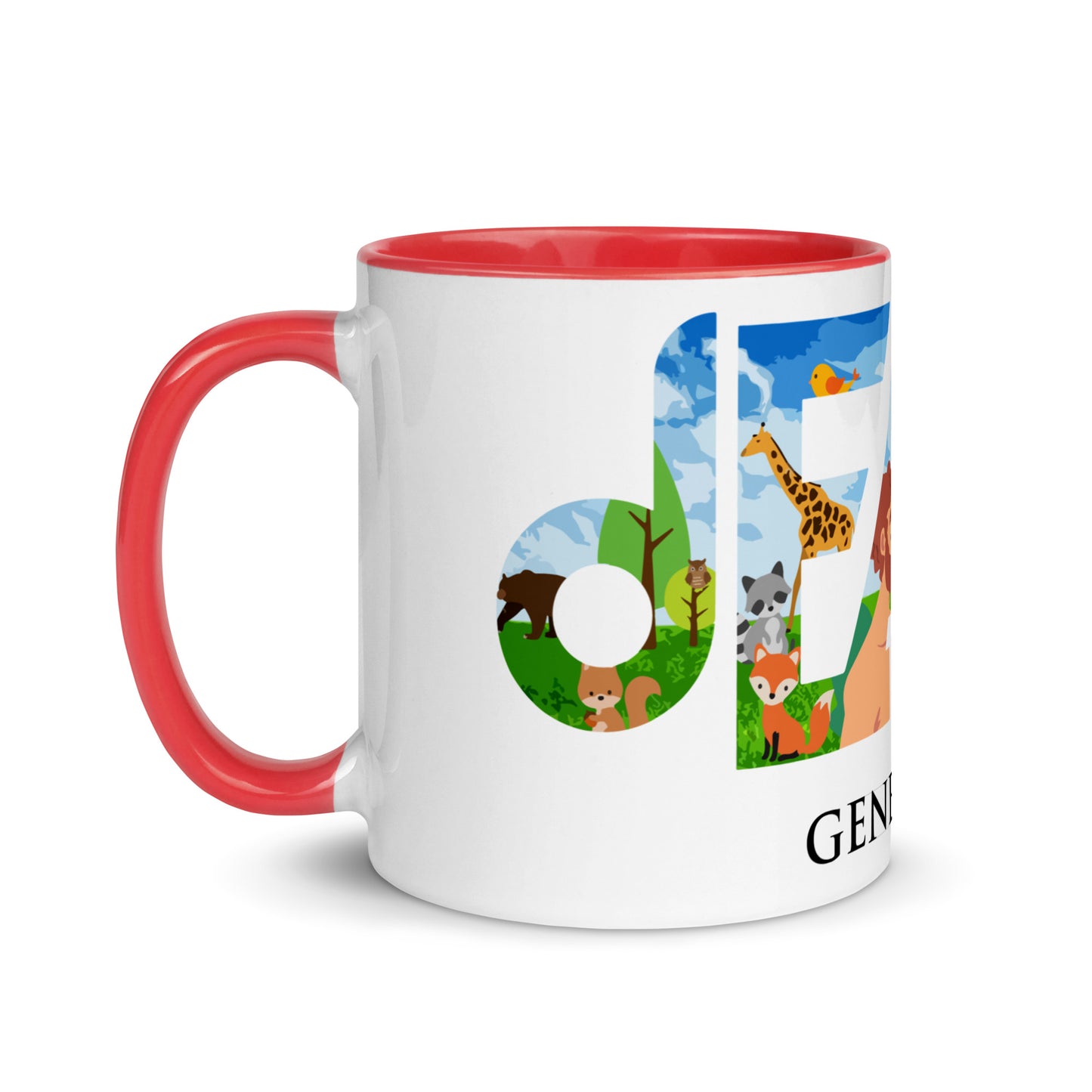 Death Mug with Color Inside