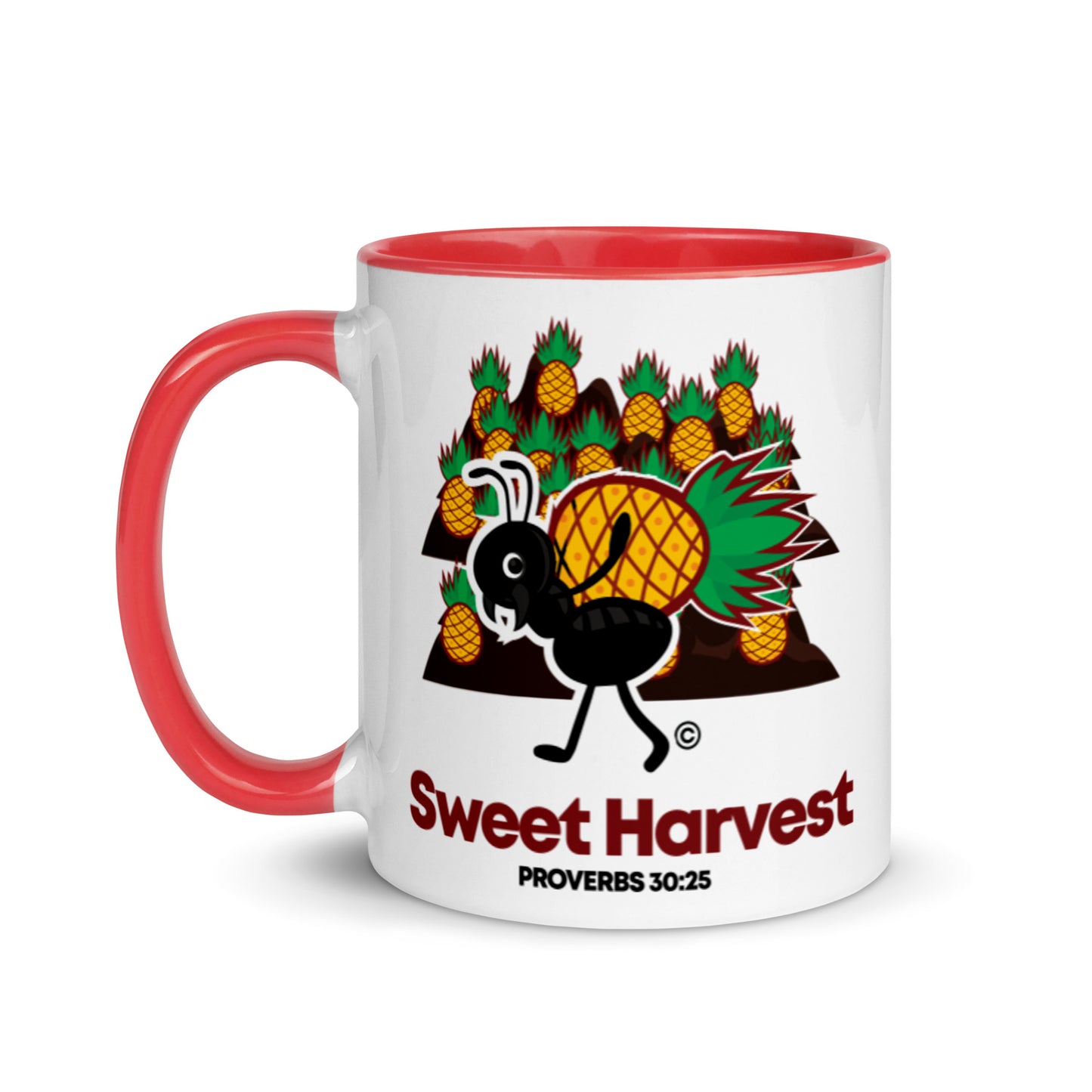 Sweet Harvest Mug with Color Inside