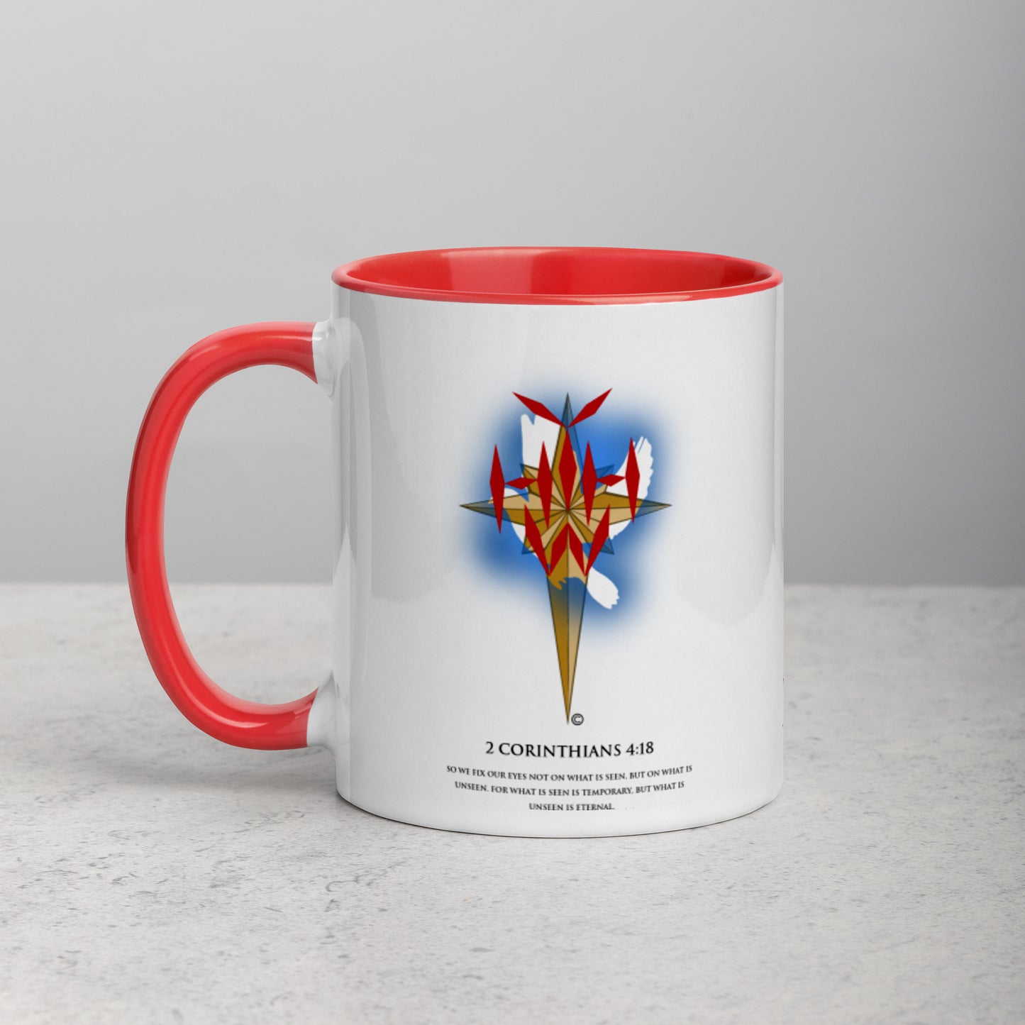 I Am Mug with Color Inside