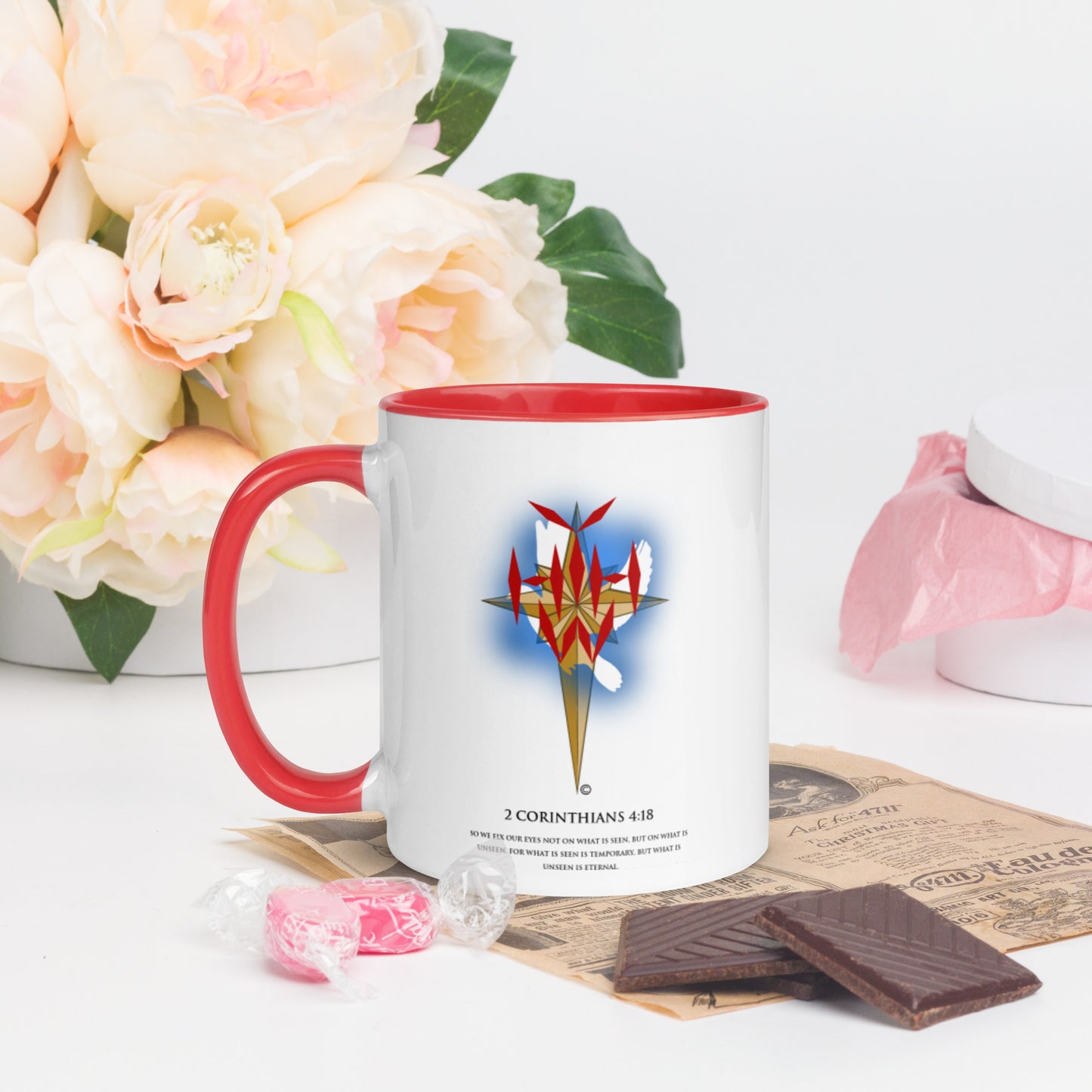 I Am Mug with Color Inside