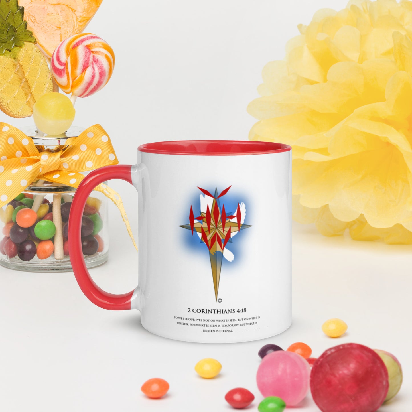 I Am Mug with Color Inside