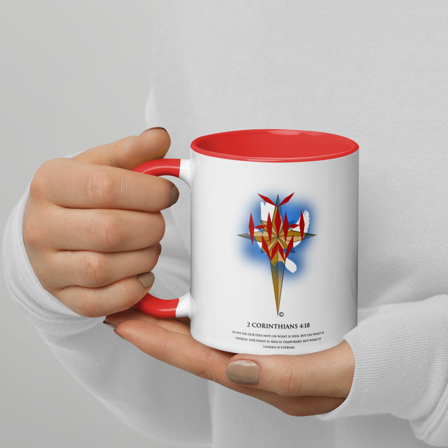 I Am Mug with Color Inside