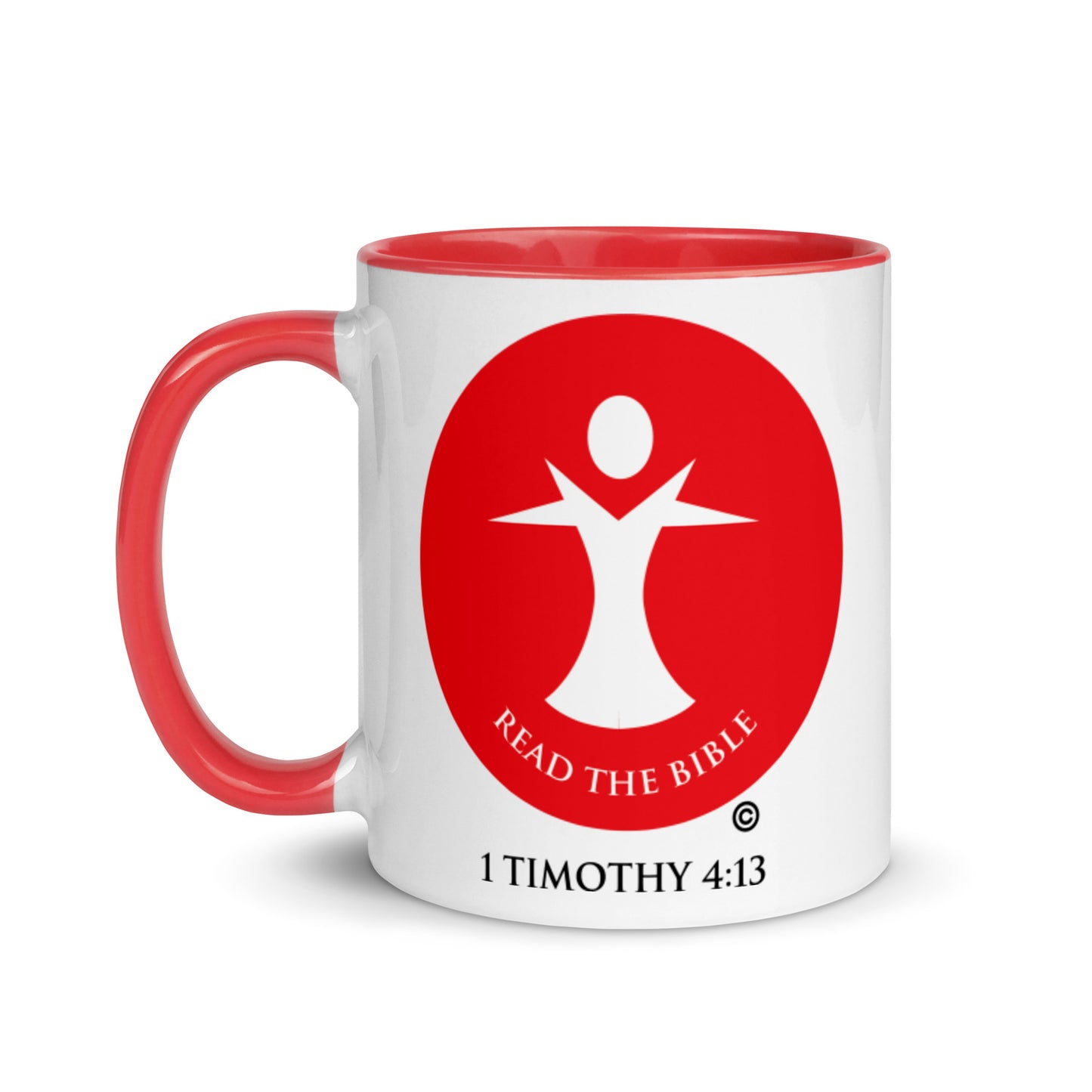 Read the Bible Mug with Color Inside