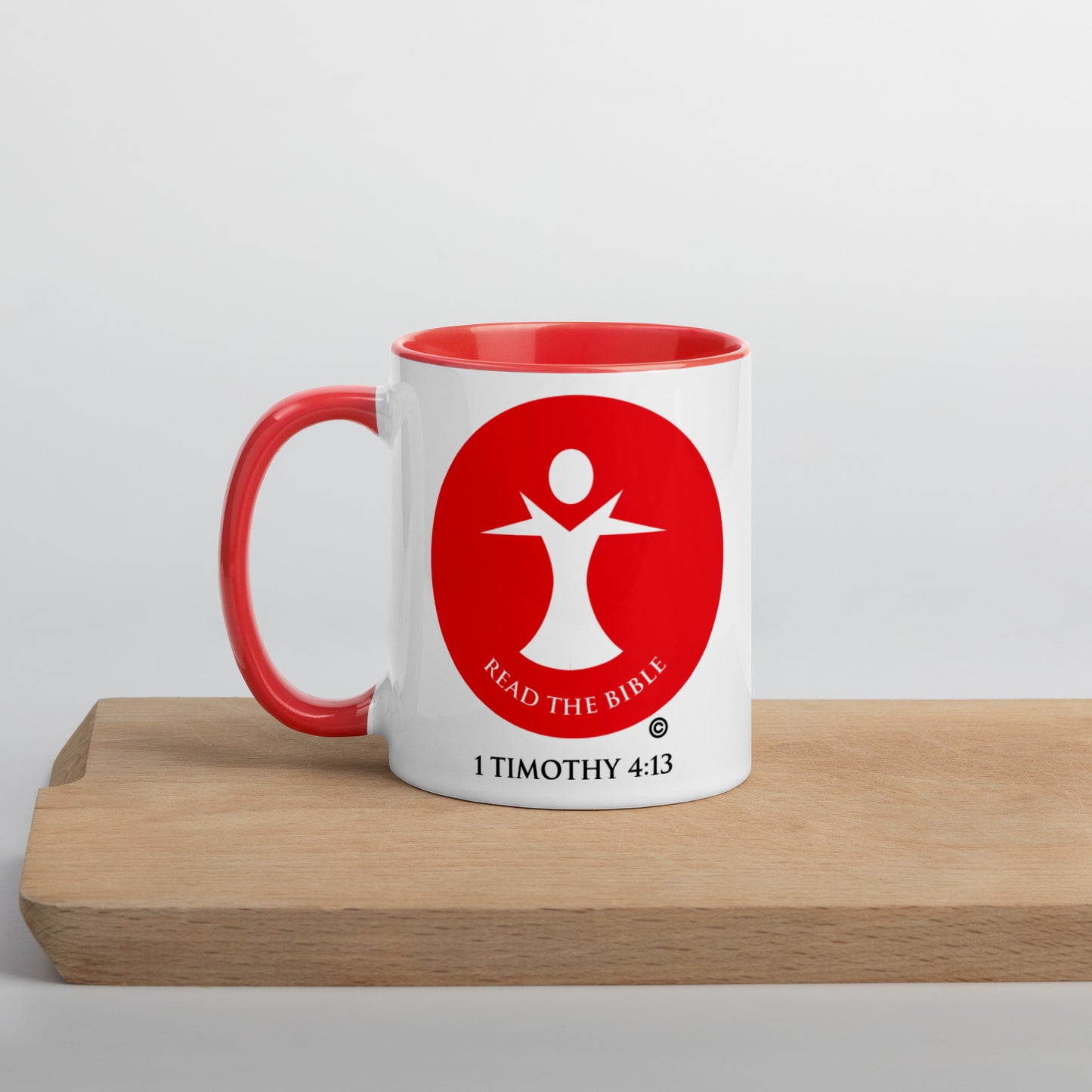 Read the Bible Mug with Color Inside