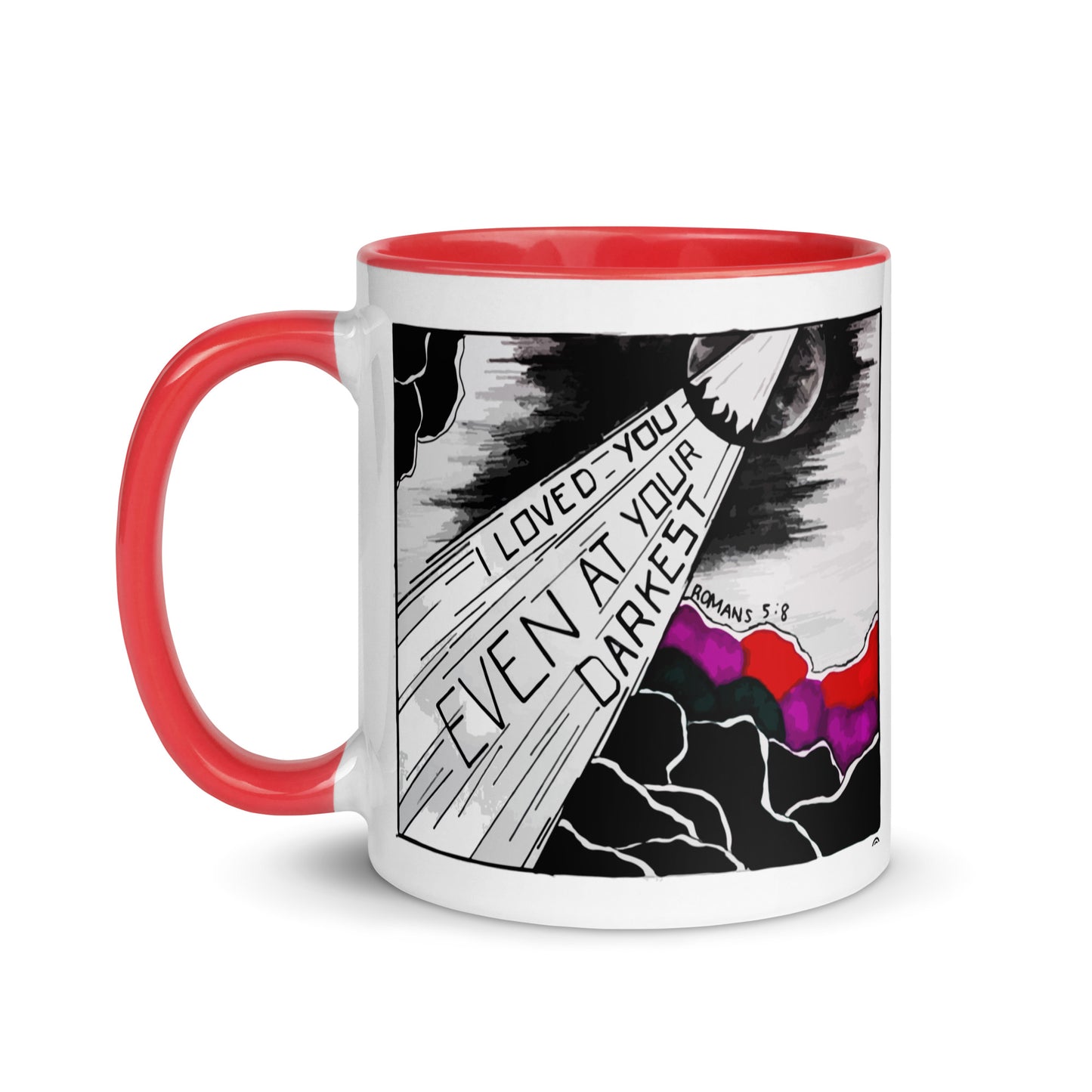 I Loved You Mug with Color Inside
