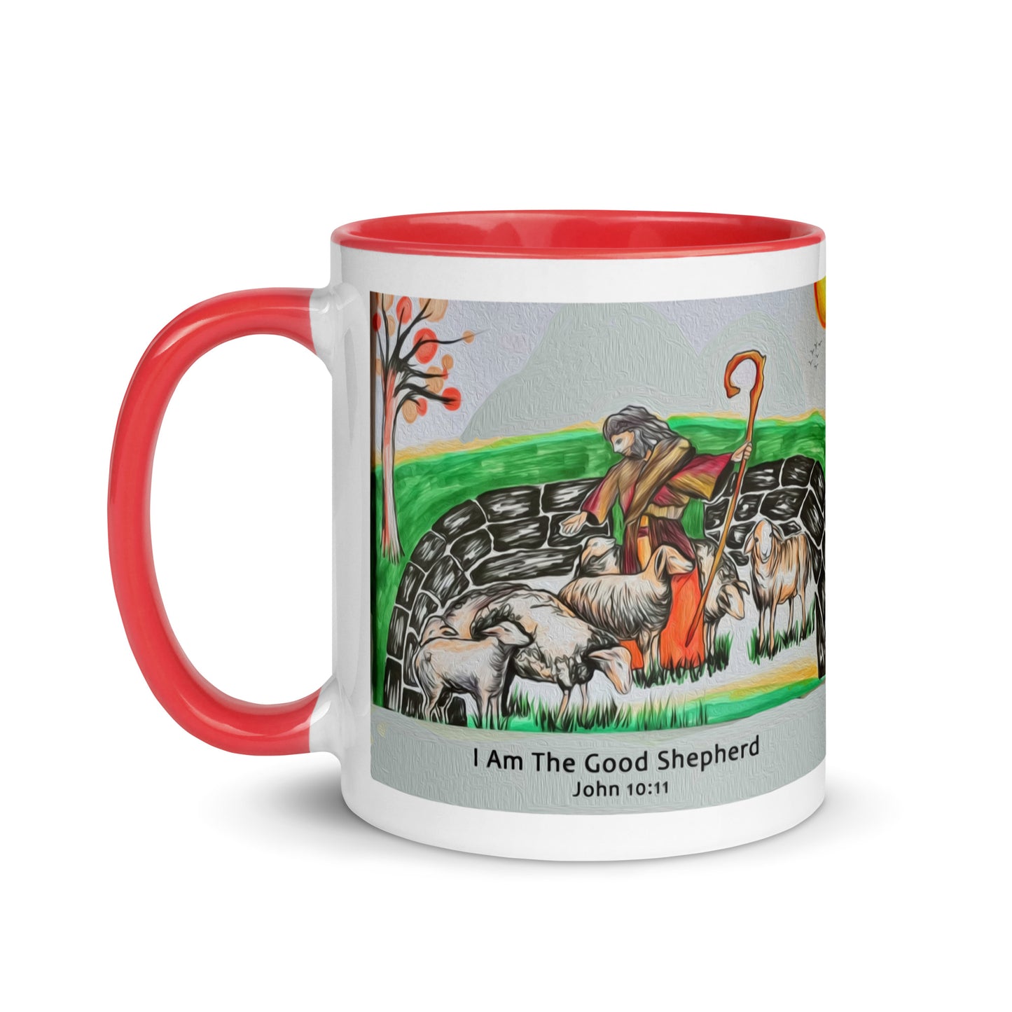 Good Shepherd Mug with Color Inside