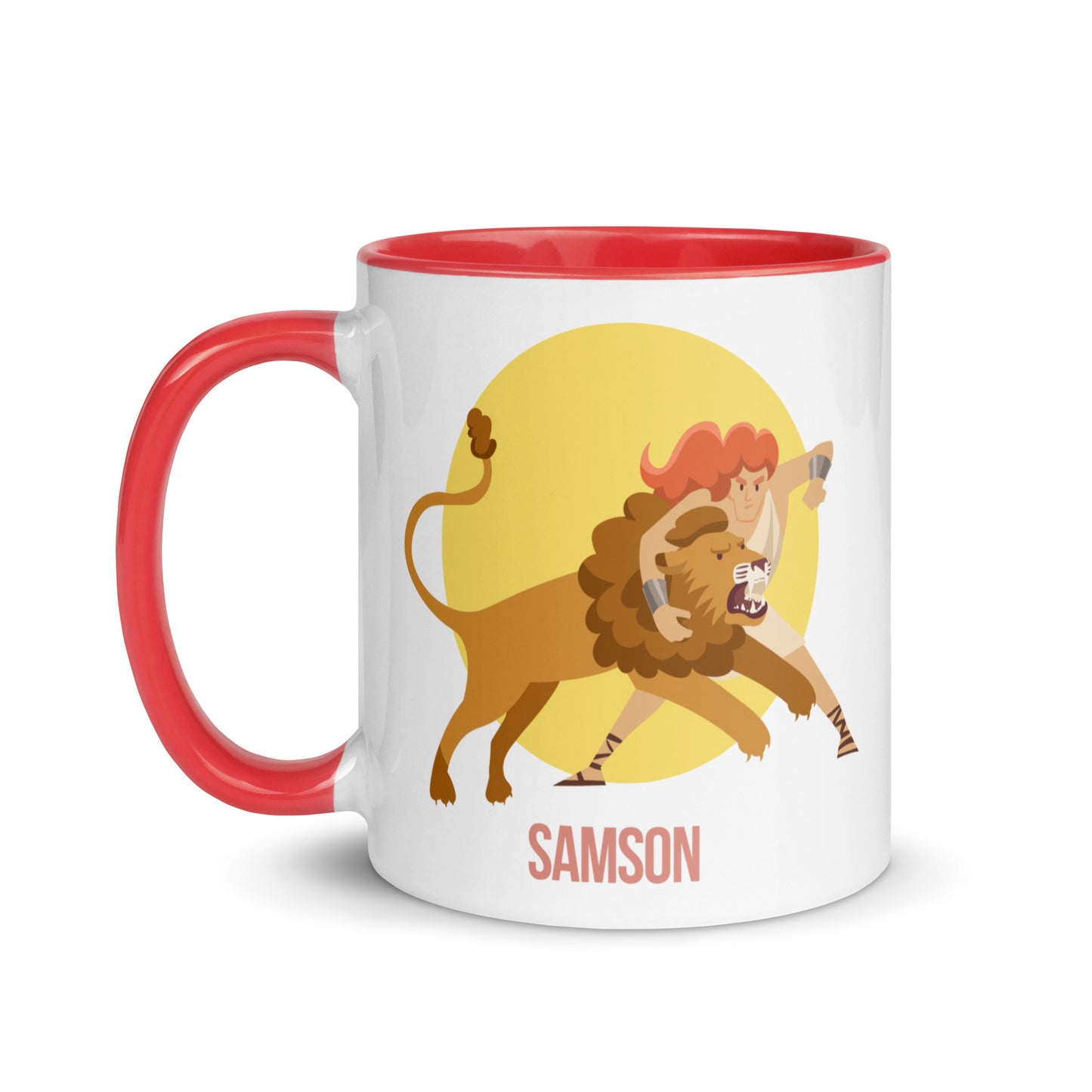 Samson Mug with Color Inside