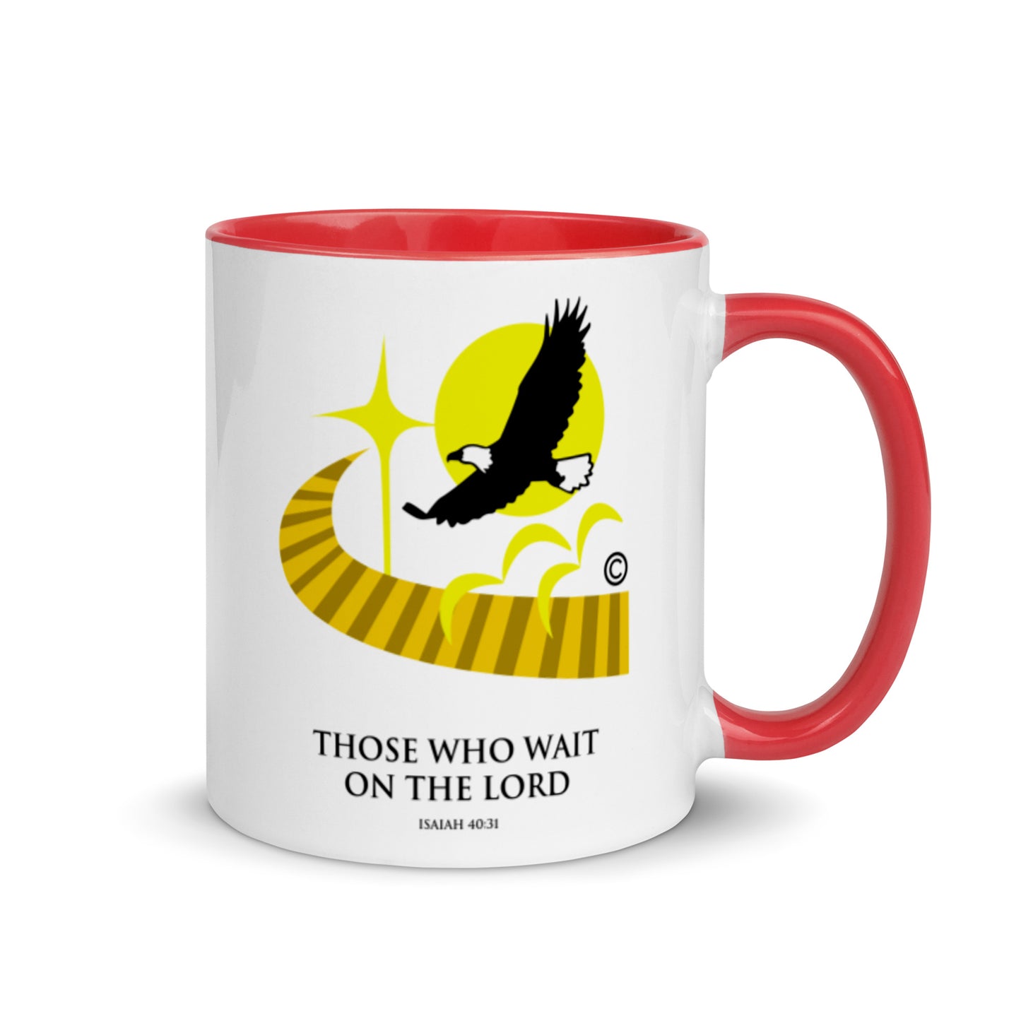 Those Who on the Lord Mug with Color Inside