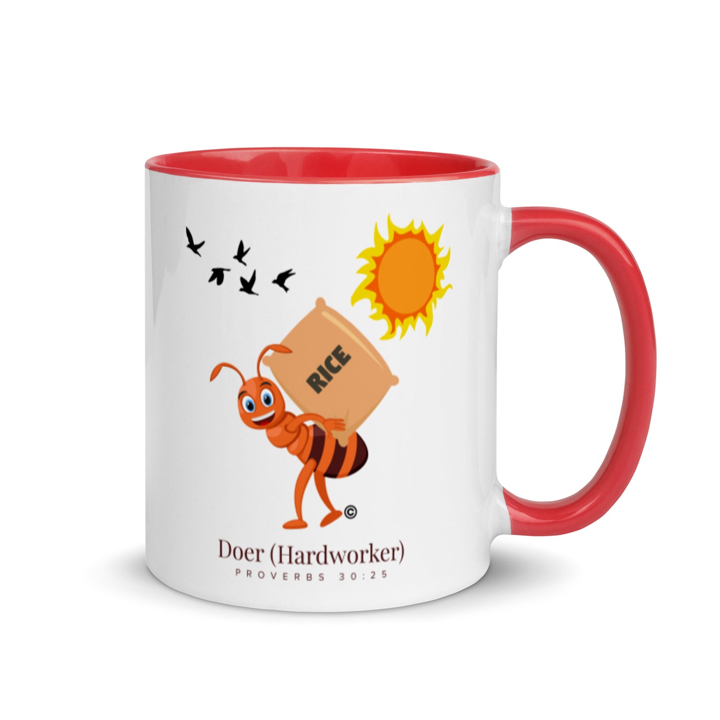 Doer Mug with Color Inside