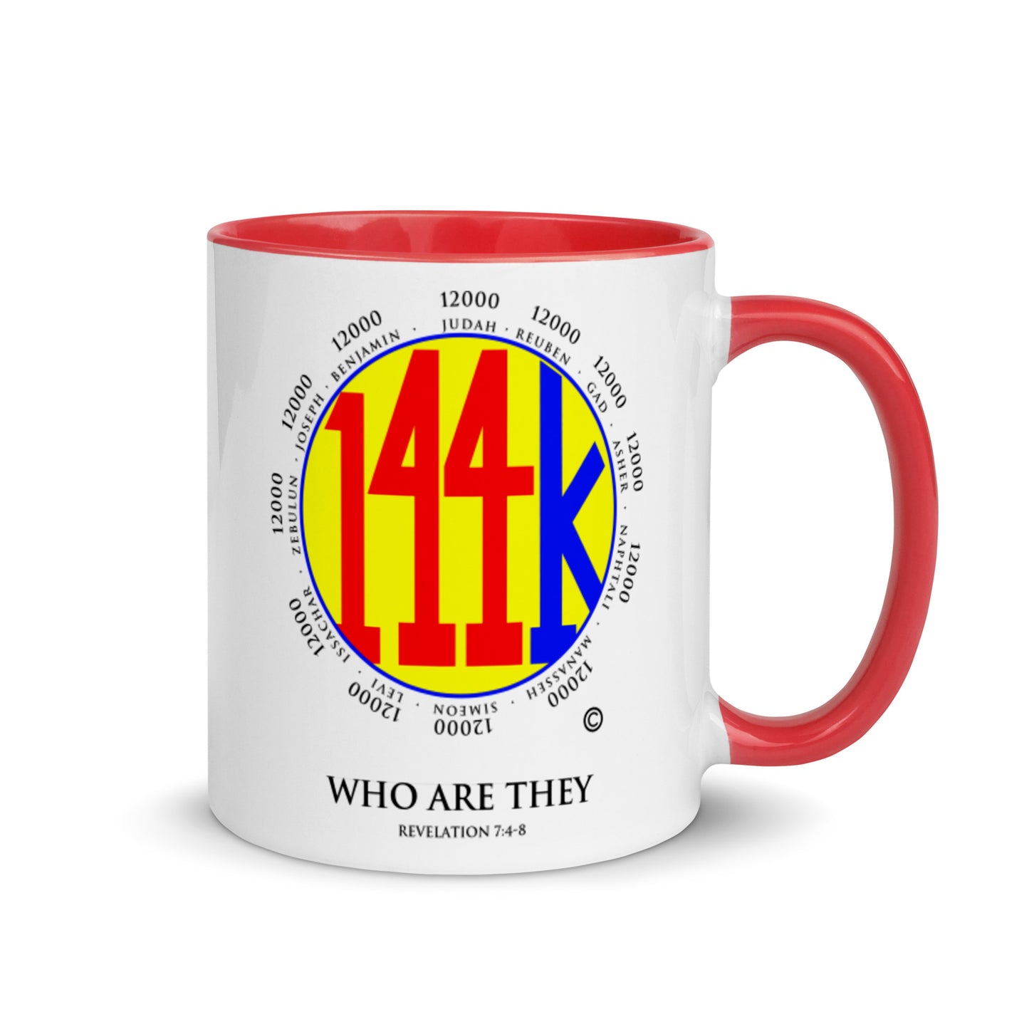 Who Are They Mug with Color Inside