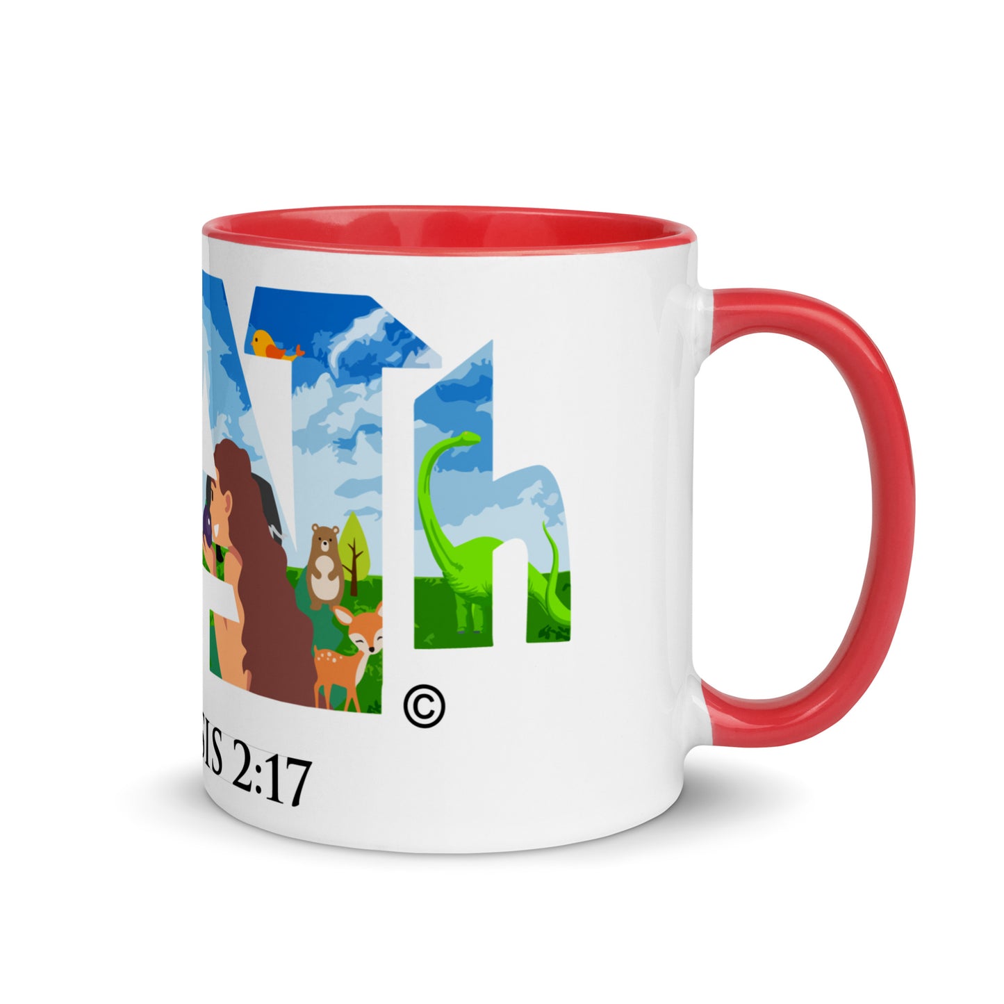 Death Mug with Color Inside