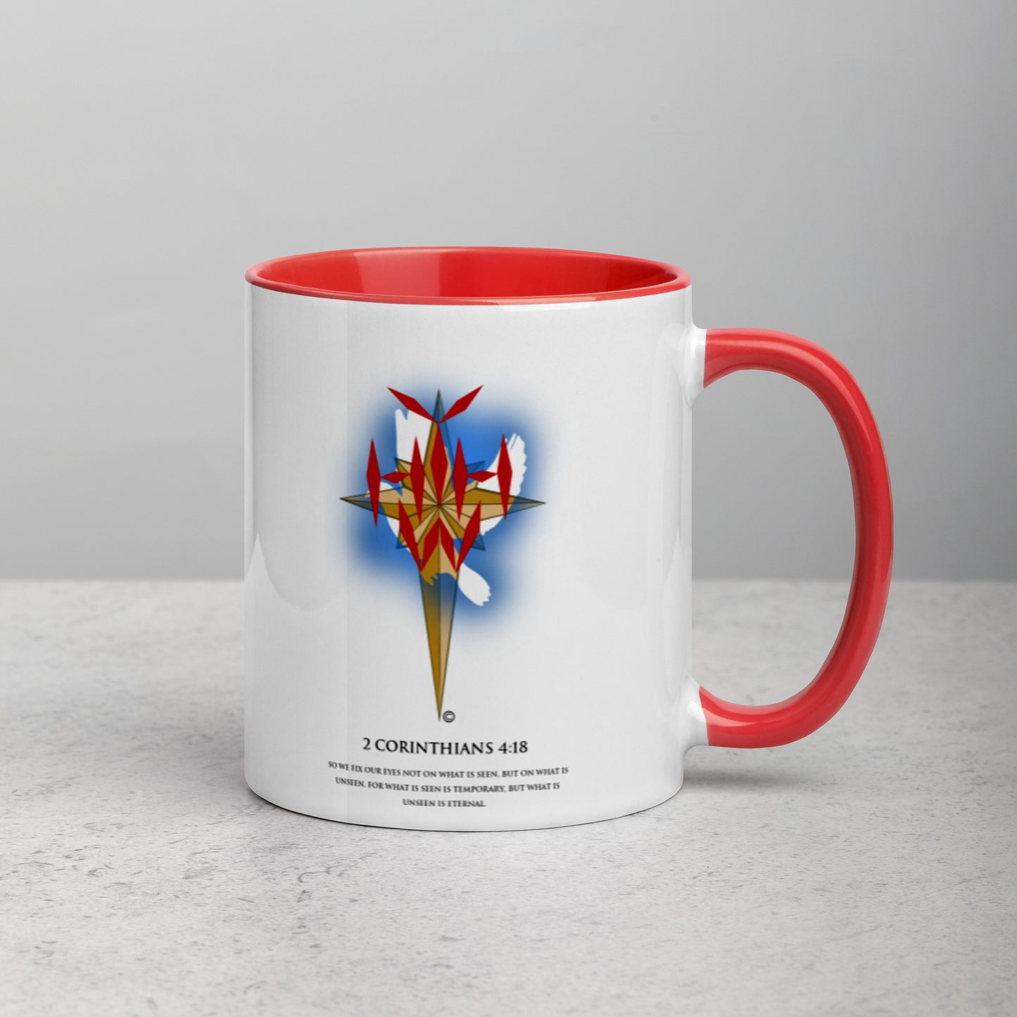 I Am Mug with Color Inside