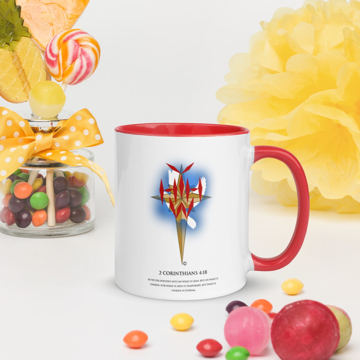 I Am Mug with Color Inside