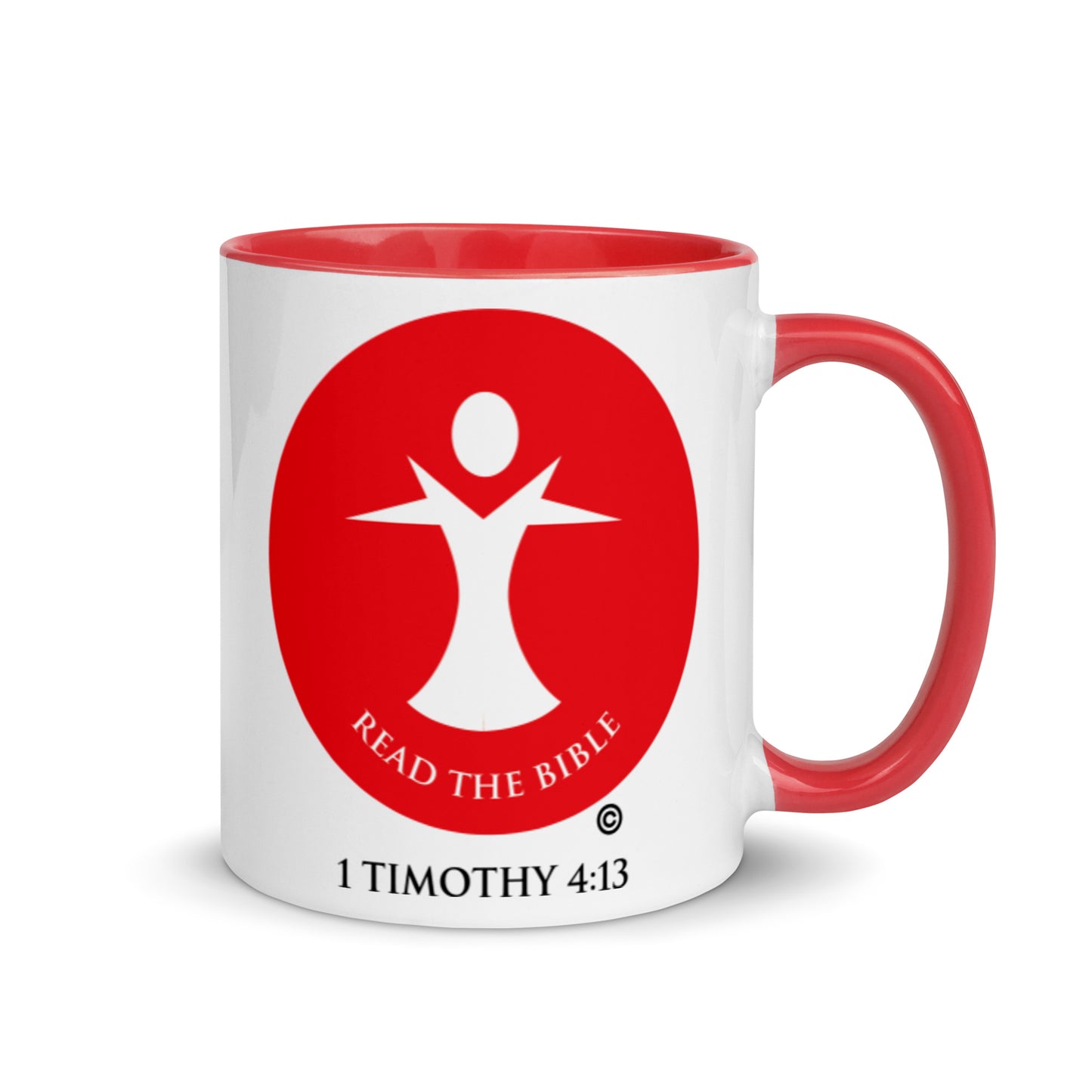 Read the Bible Mug with Color Inside