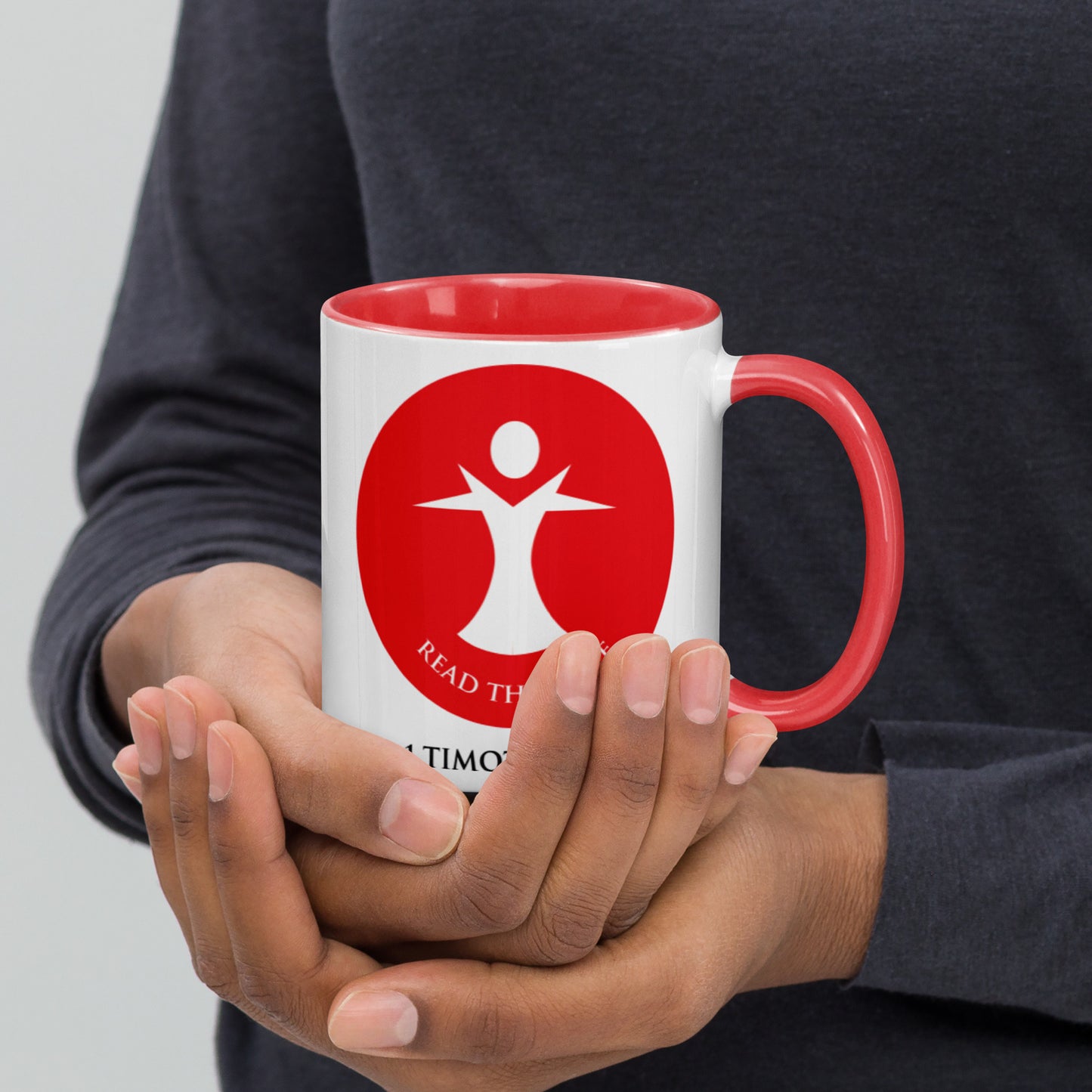 Read the Bible Mug with Color Inside