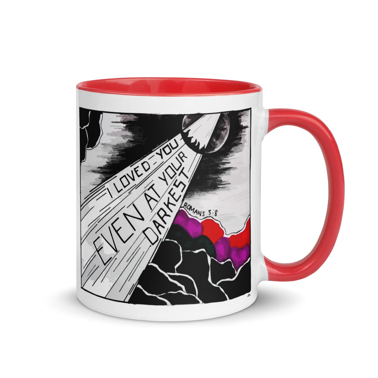 I Loved You Mug with Color Inside